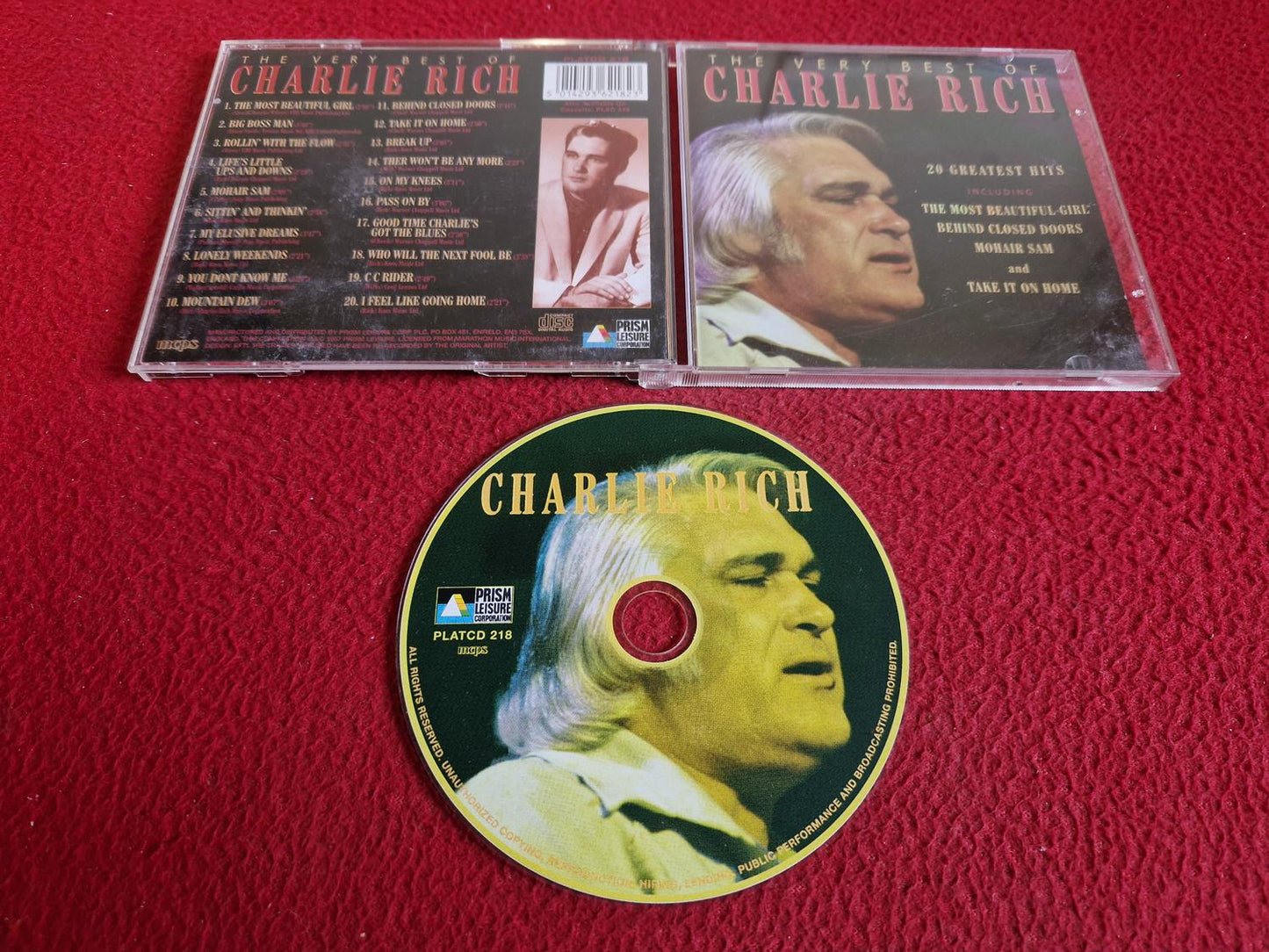 CHARLIE RICH THE VERY BEST OF CD