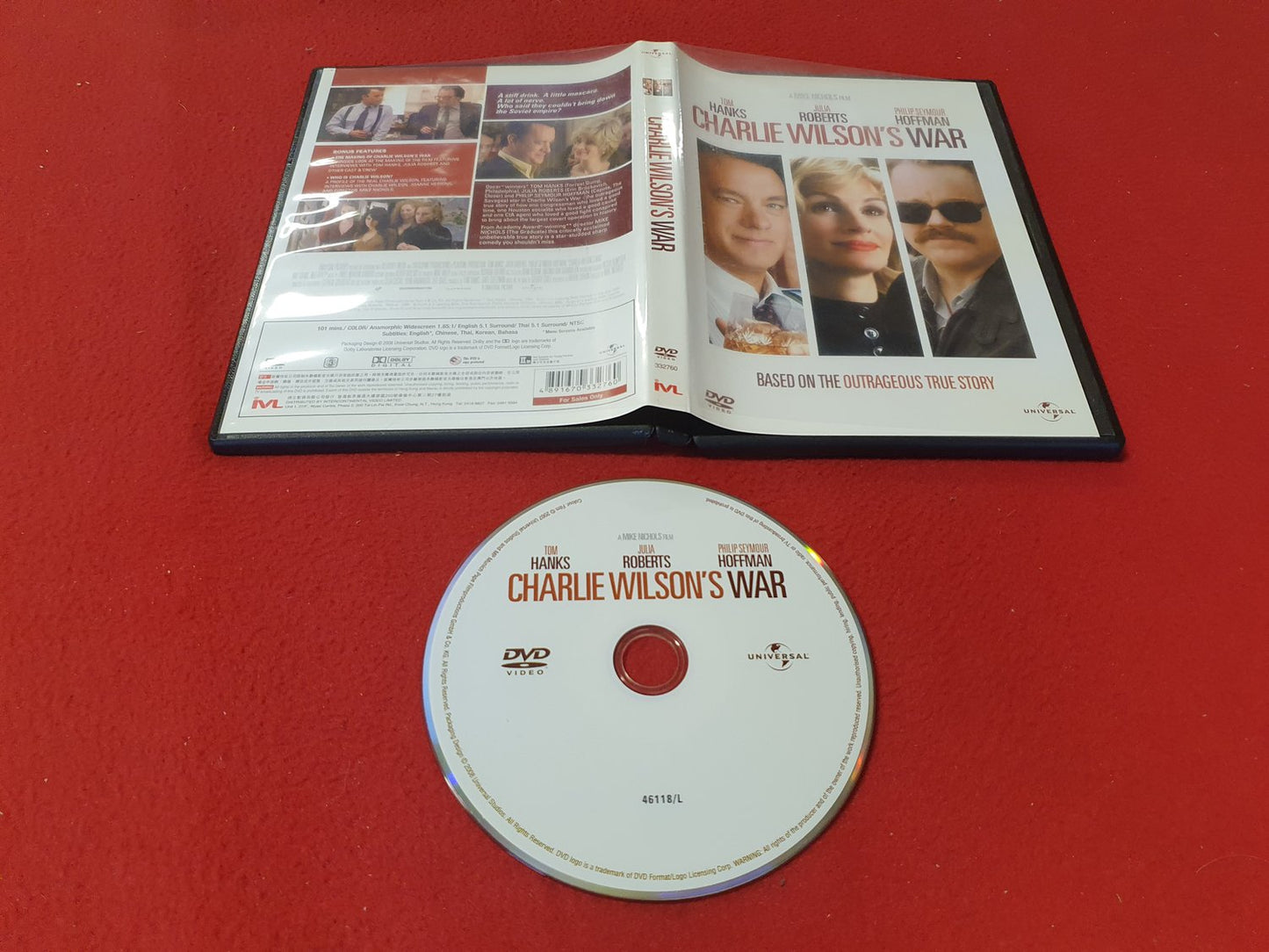 CHARLIE WILSONS WAR till DVD