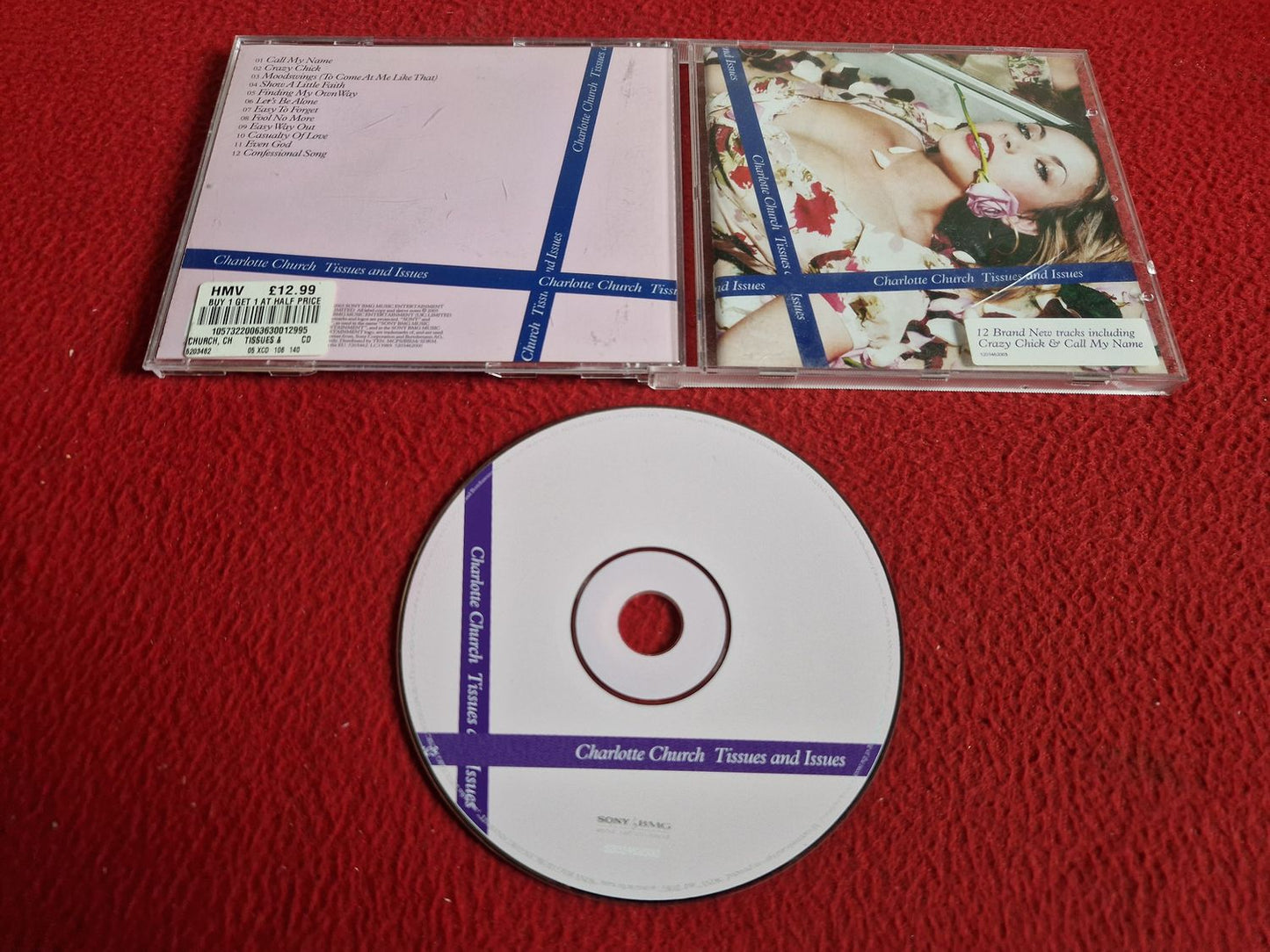 CHARLOTTE CHURCH TISSUES AND ISSUES CD
