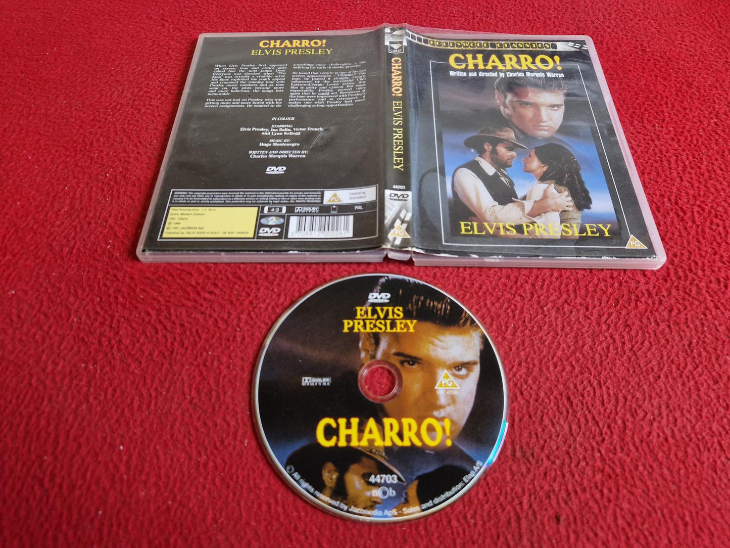 CHARRO! ELVIS PRESLEY DVD