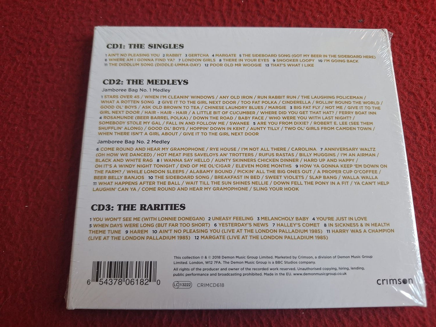 CHAS & DAVE GOLD CD