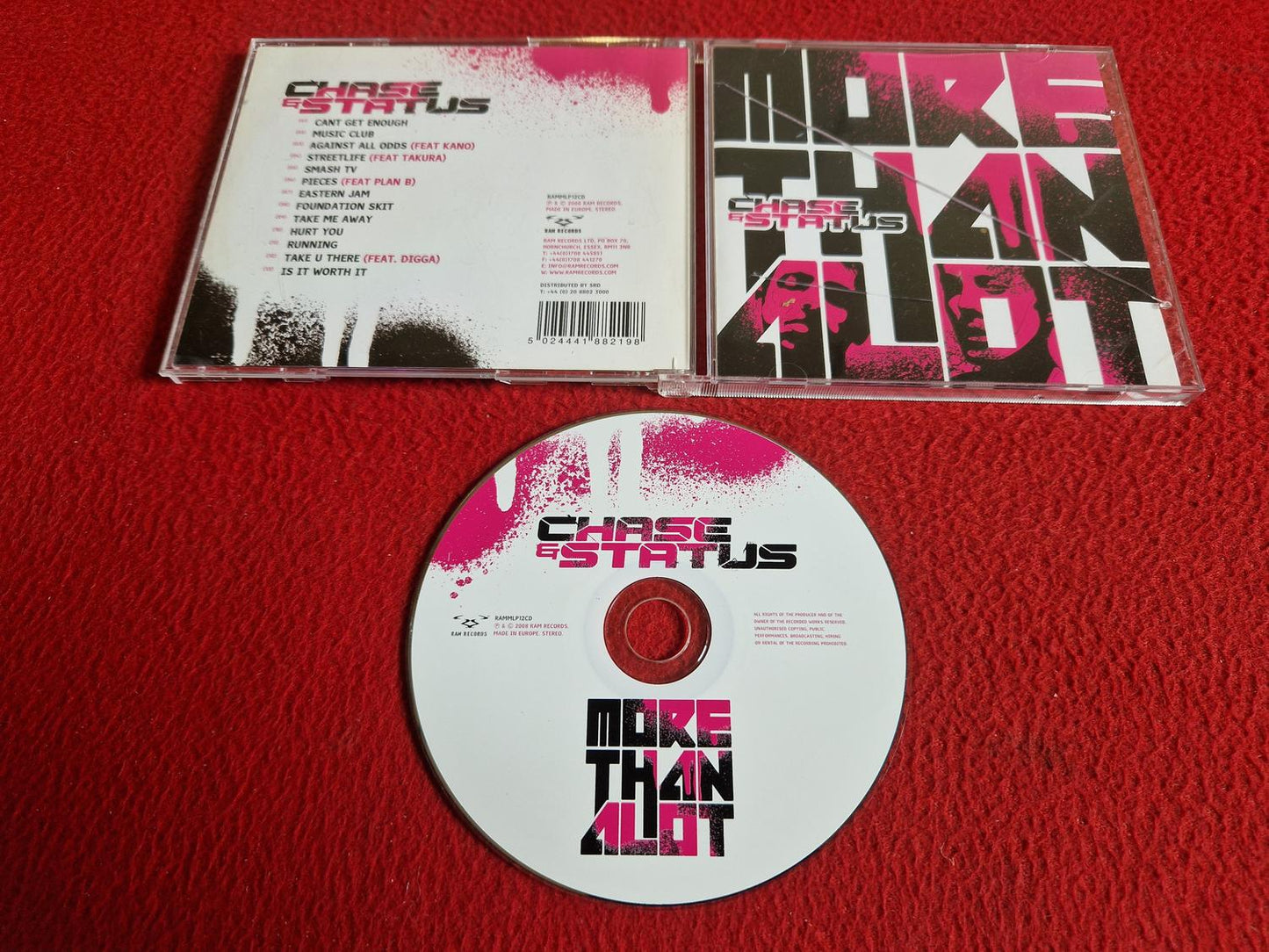 CHASE & STATUS MORE THAN A LOT CD