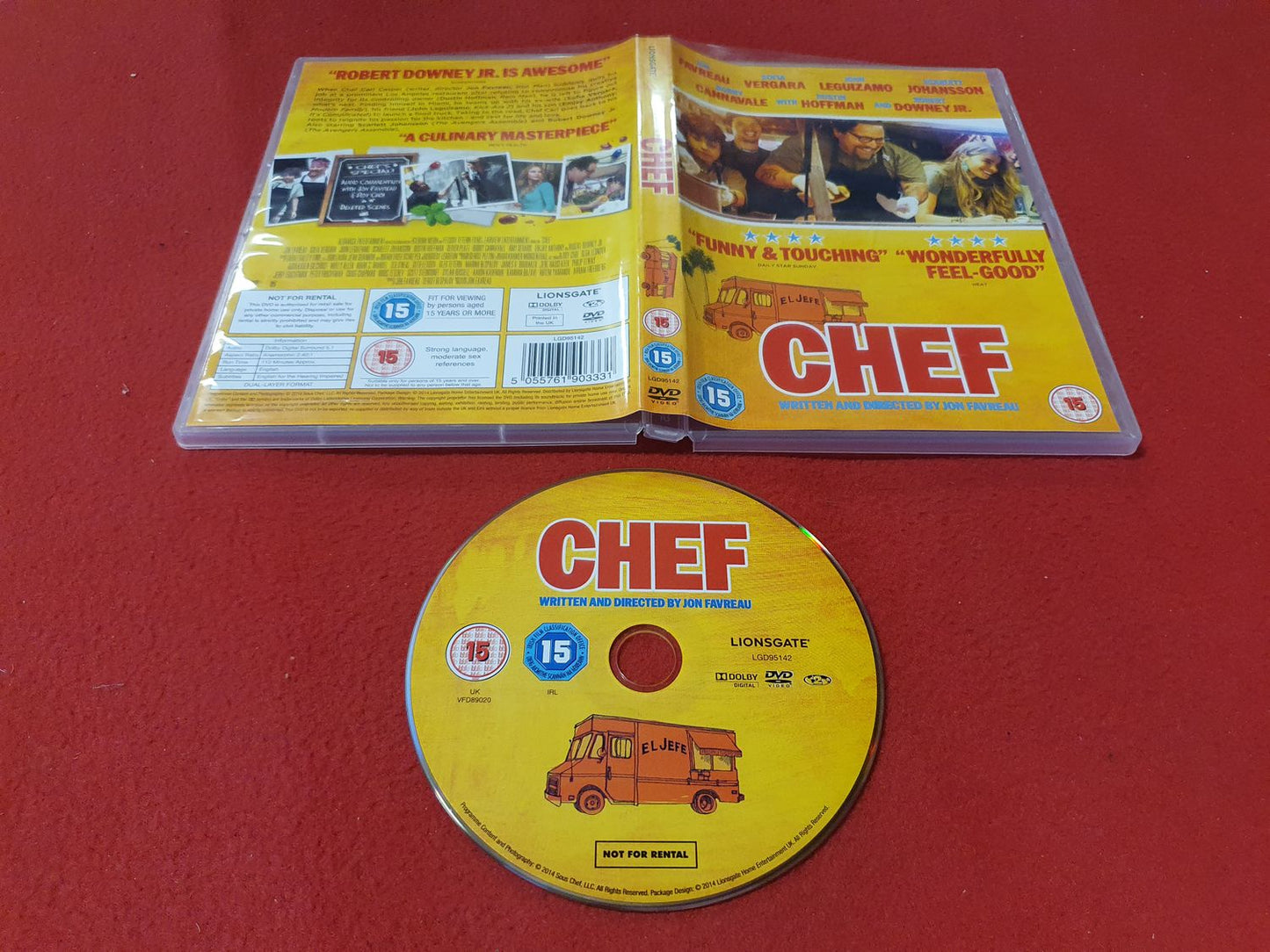 CHEF till DVD