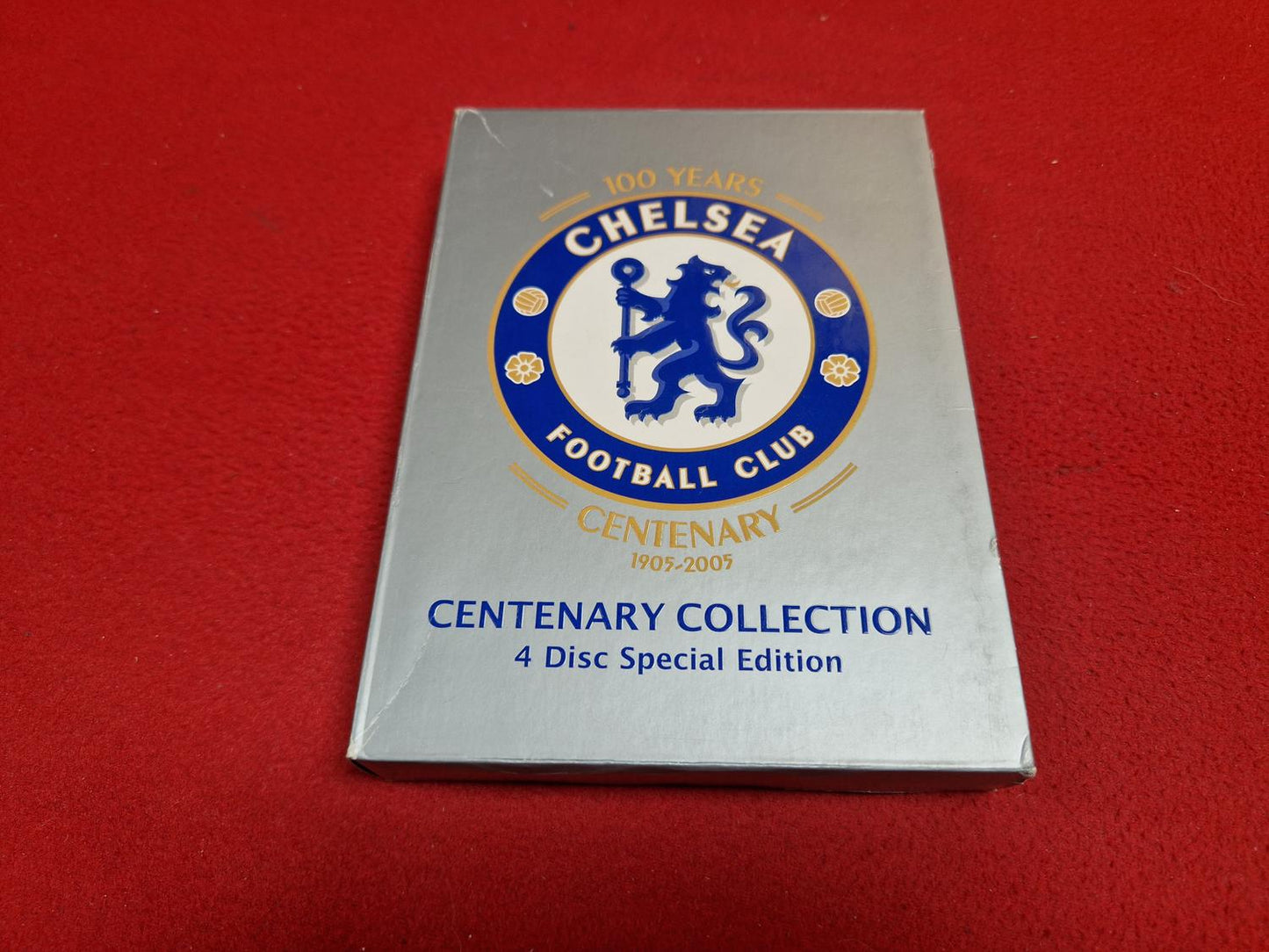 CHELSEA FOOTBALL CLUB CENTENARY COLLECTION BOX till DVD