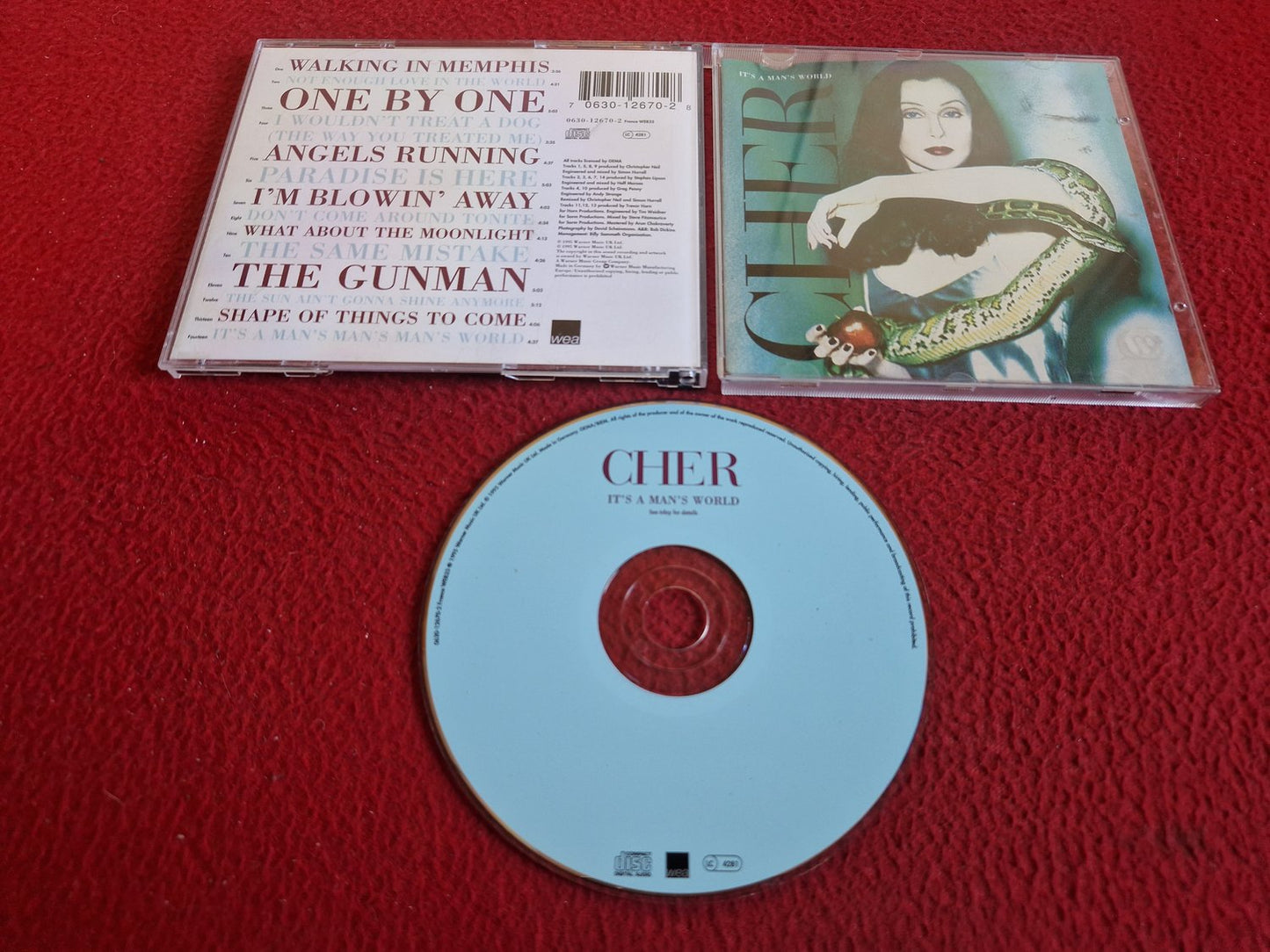 CHER IT'S A MAN'S WORLD CD