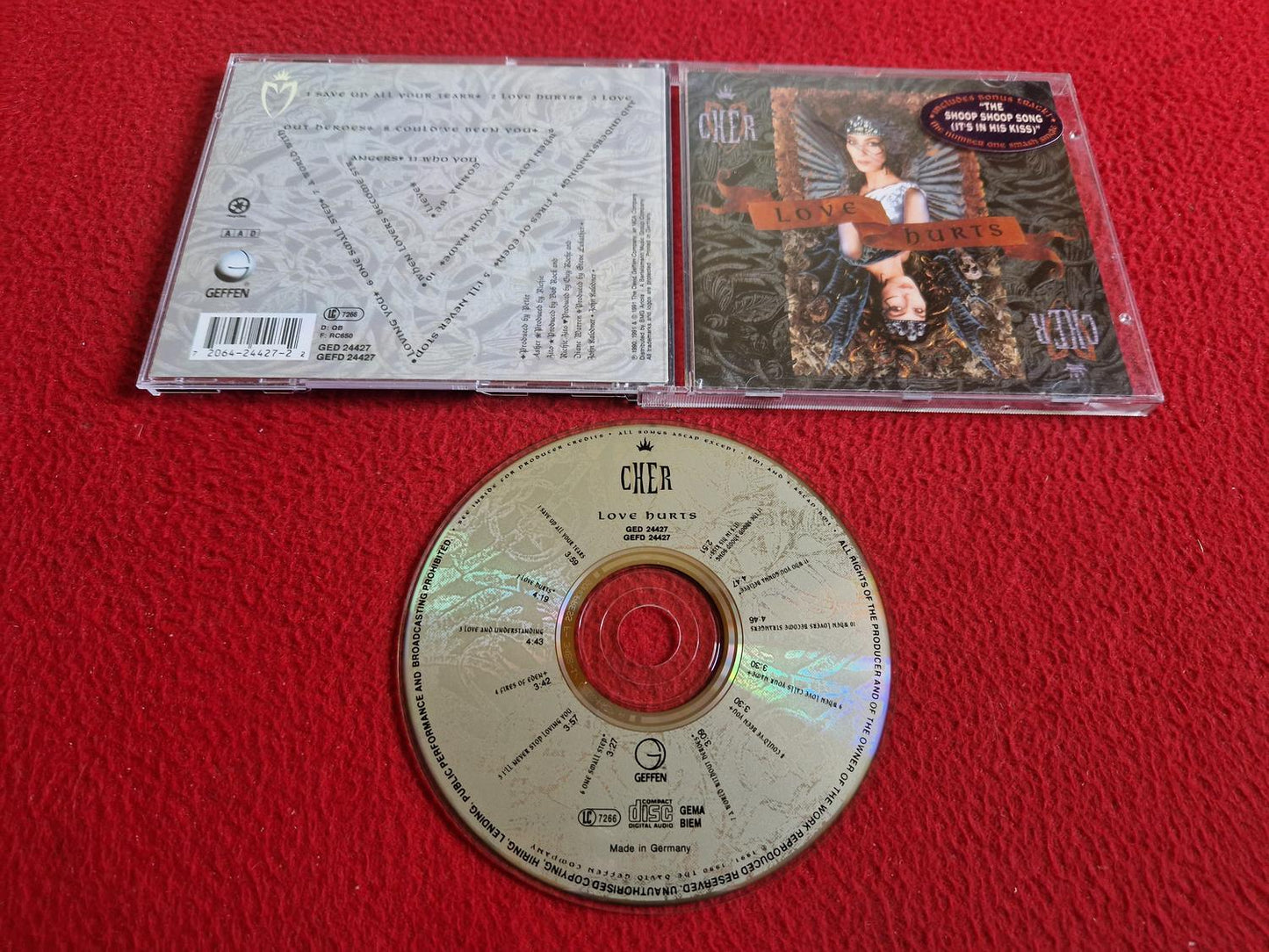 CHER LOVE HURTS CD