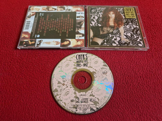 CHER'S GREATEST HITS 1965-1992 CD