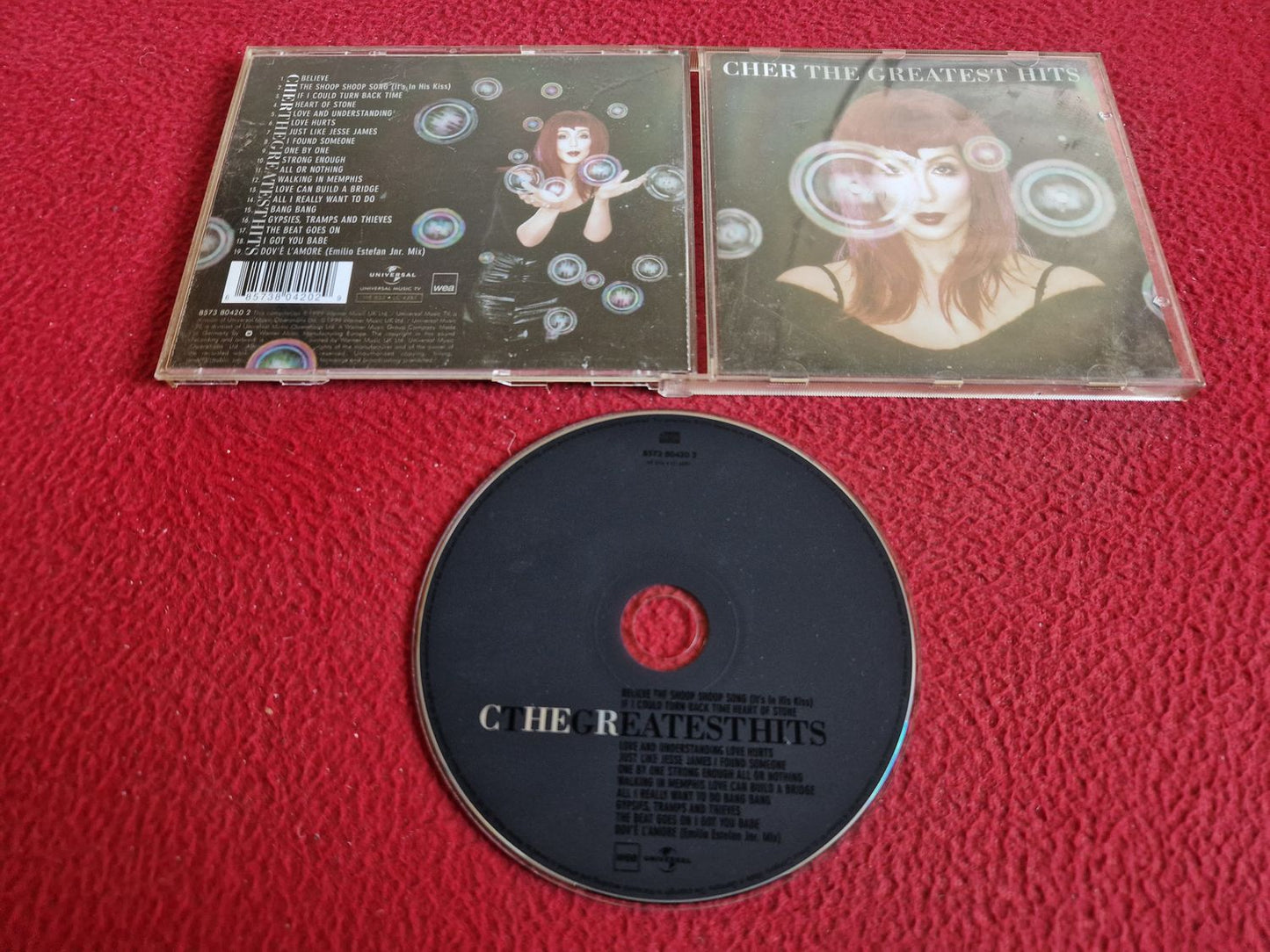 CHER THE GREATEST HITS CD