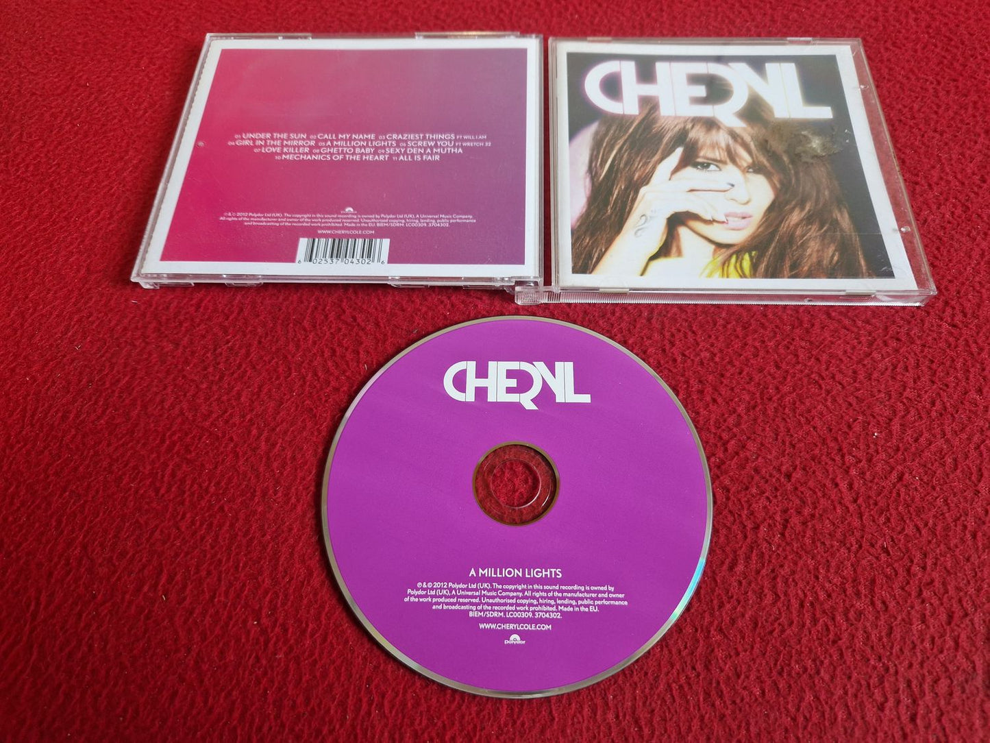 CHERYL A MILLION LIGHTS CD