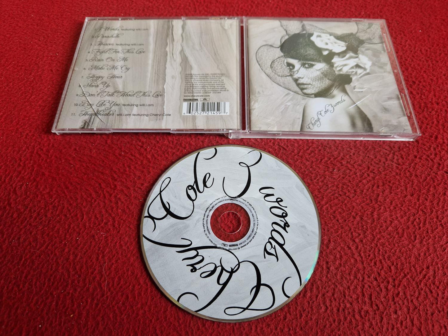 CHERYL COLE 3 WORDS CD