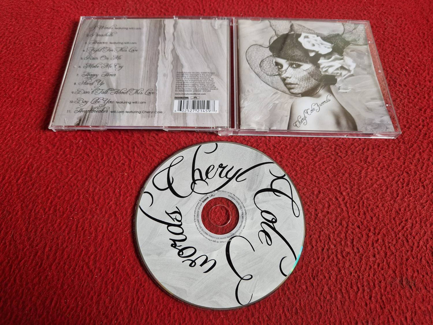 CHERYL COLE 3 WORDS CD