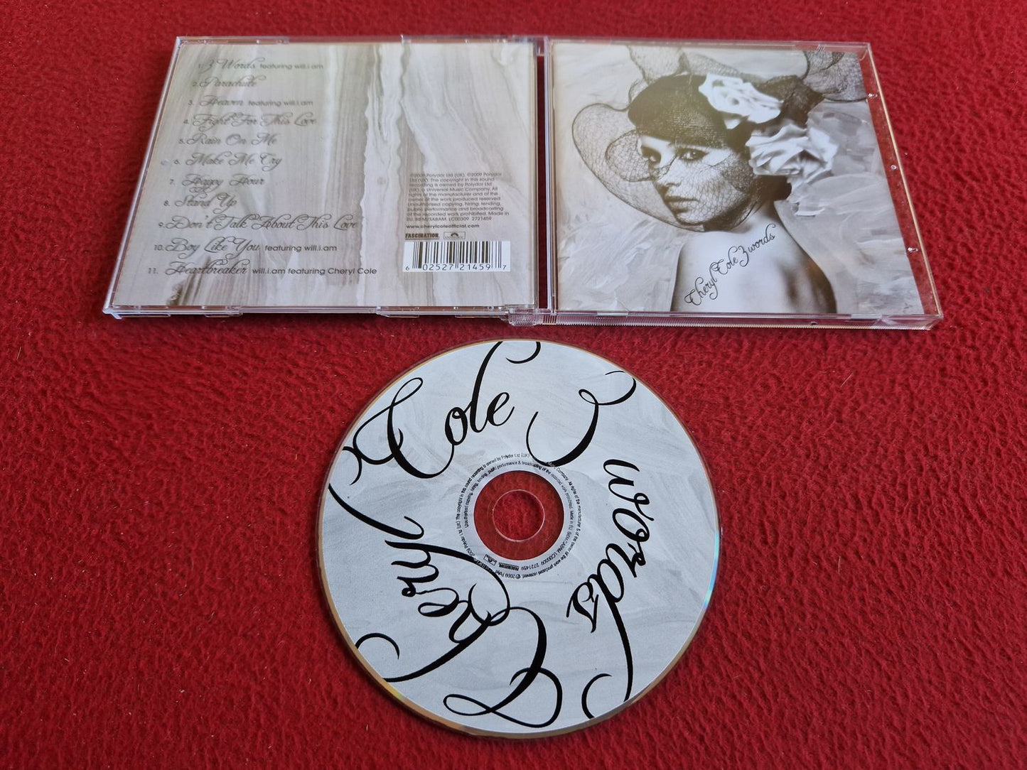 CHERYL COLE 3 WORDS CD