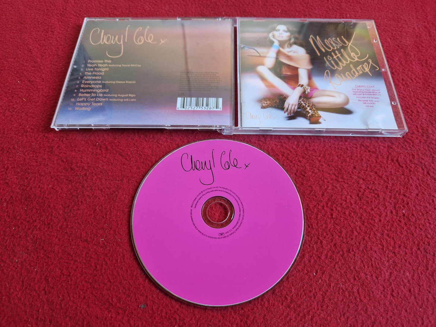 CHERYL COLE MESSY LITTLE RAINDROPS CD