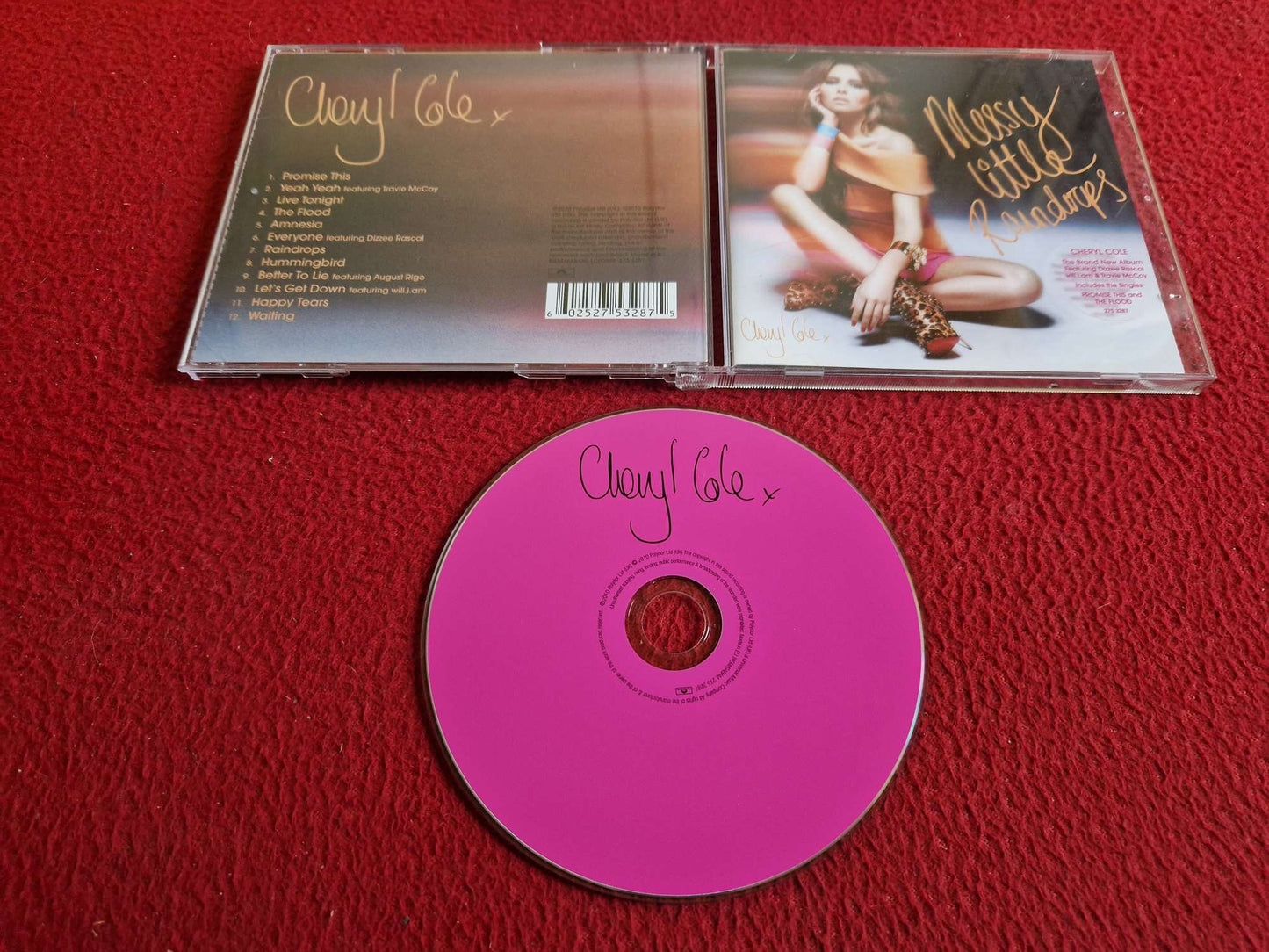 CHERYL COLE MESSY LITTLE RAINDROPS CD