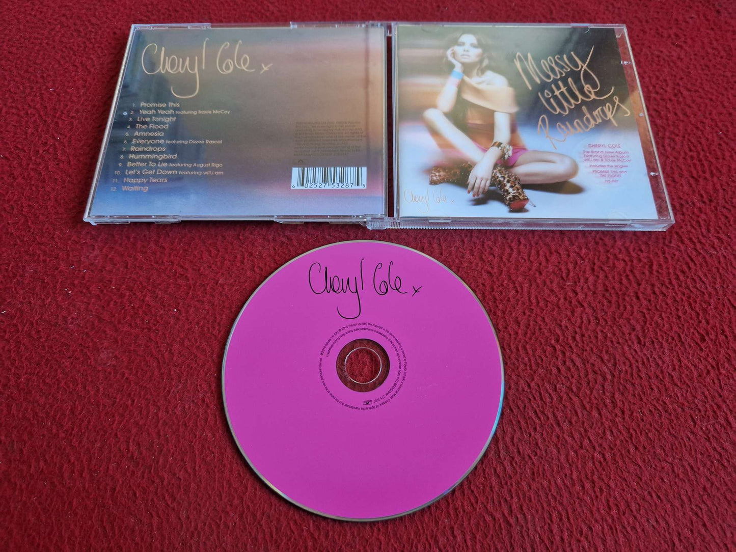 CHERYL COLE MESSY LITTLE RAINDROPS CD