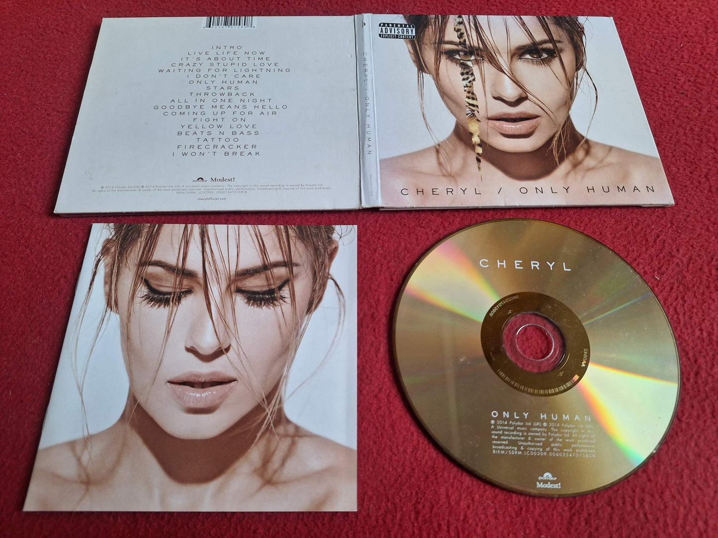 CHERYL ONLY HUMAN CD