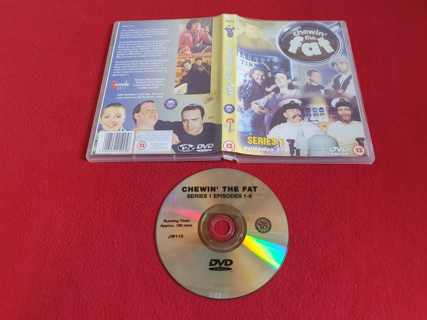 CHEWIN THE FAT SERIES 1 EPISODES 1 - 6 till DVD