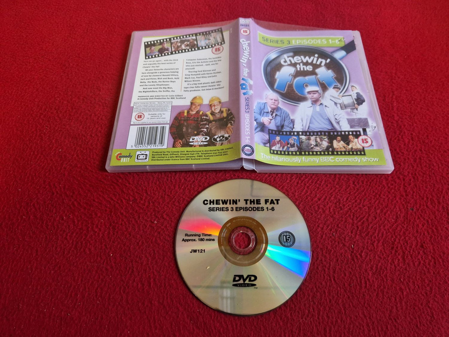 CHEWIN' THE FAT SERIES 3 EPISODES 1-6 DVD