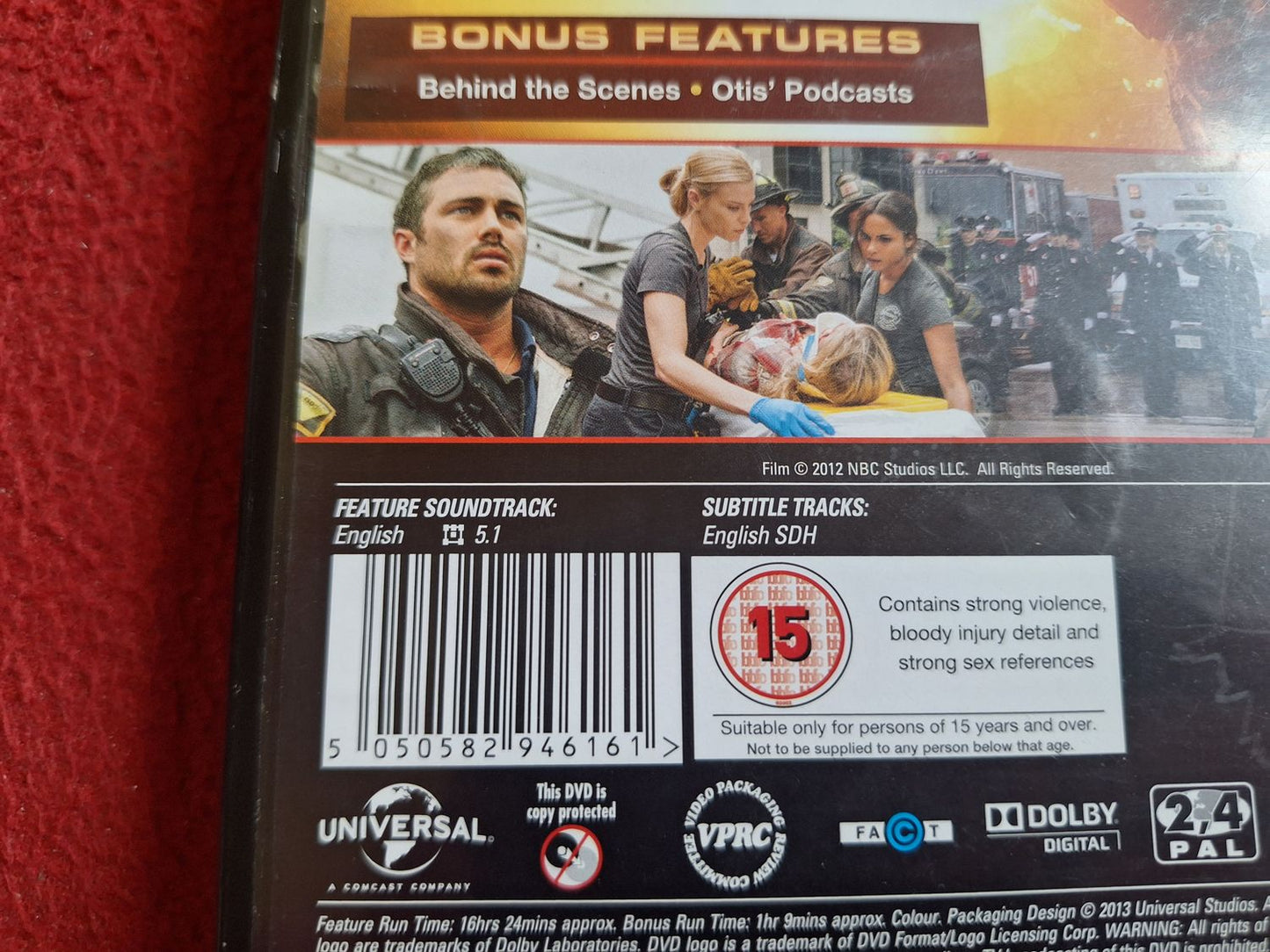 CHICAGO FIRE SEASON 1 BOX DVD