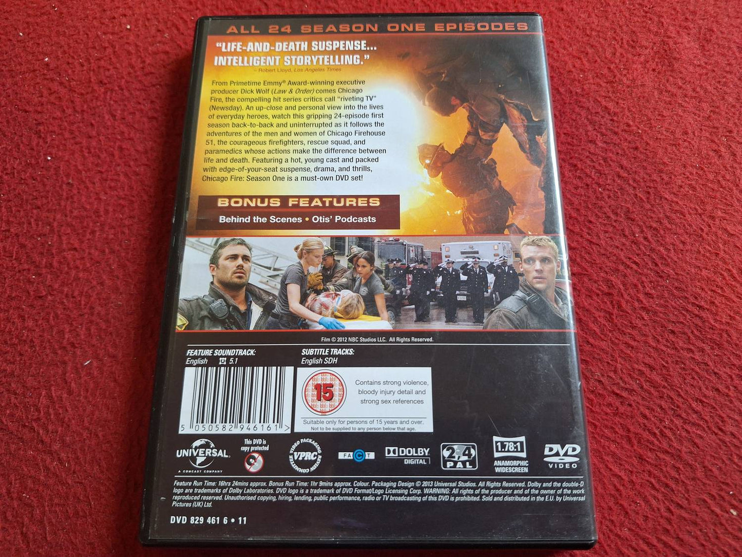 CHICAGO FIRE SEASON 1 BOX DVD