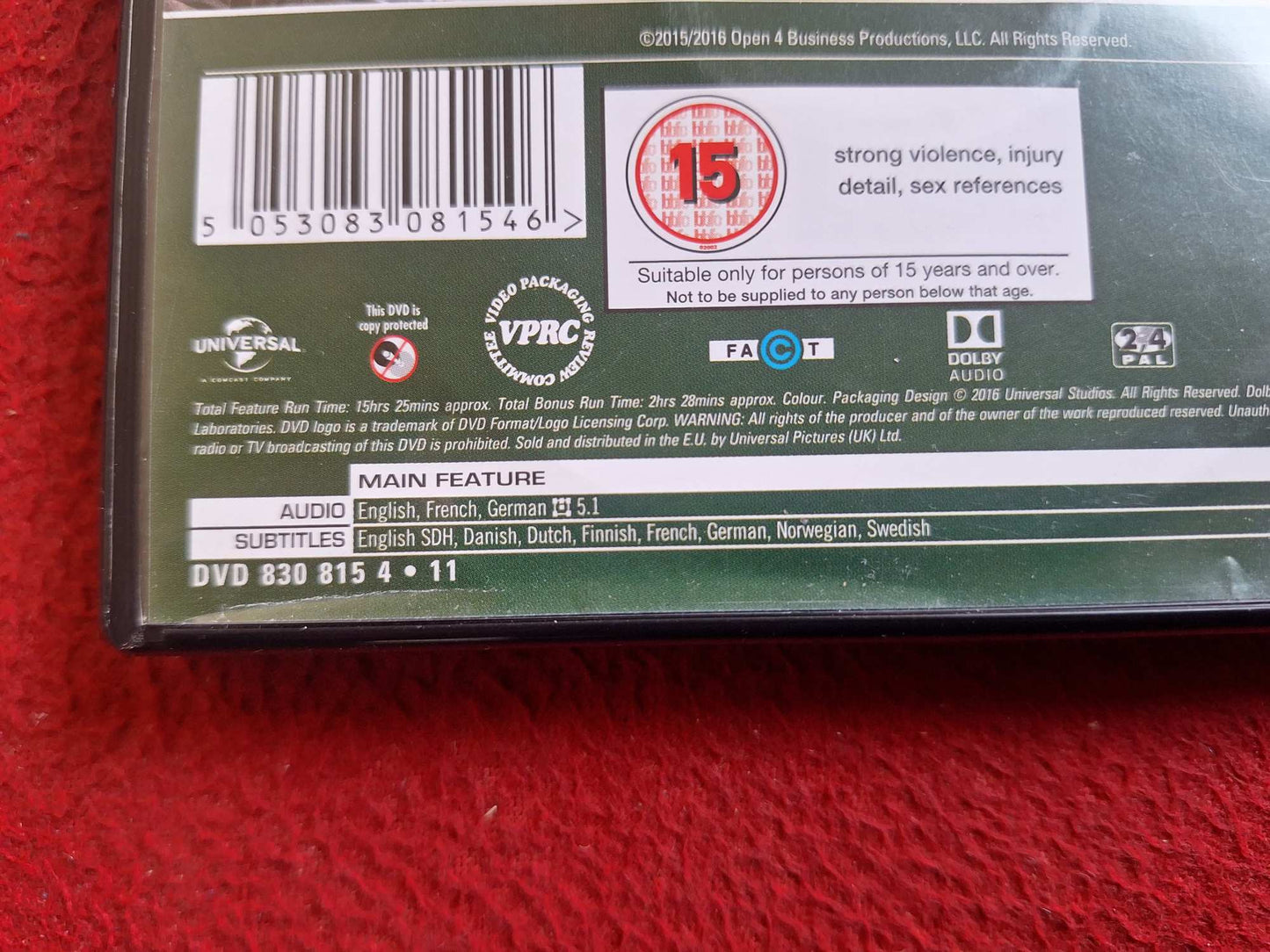 CHICAGO FIRE SEASON 4 BOX DVD