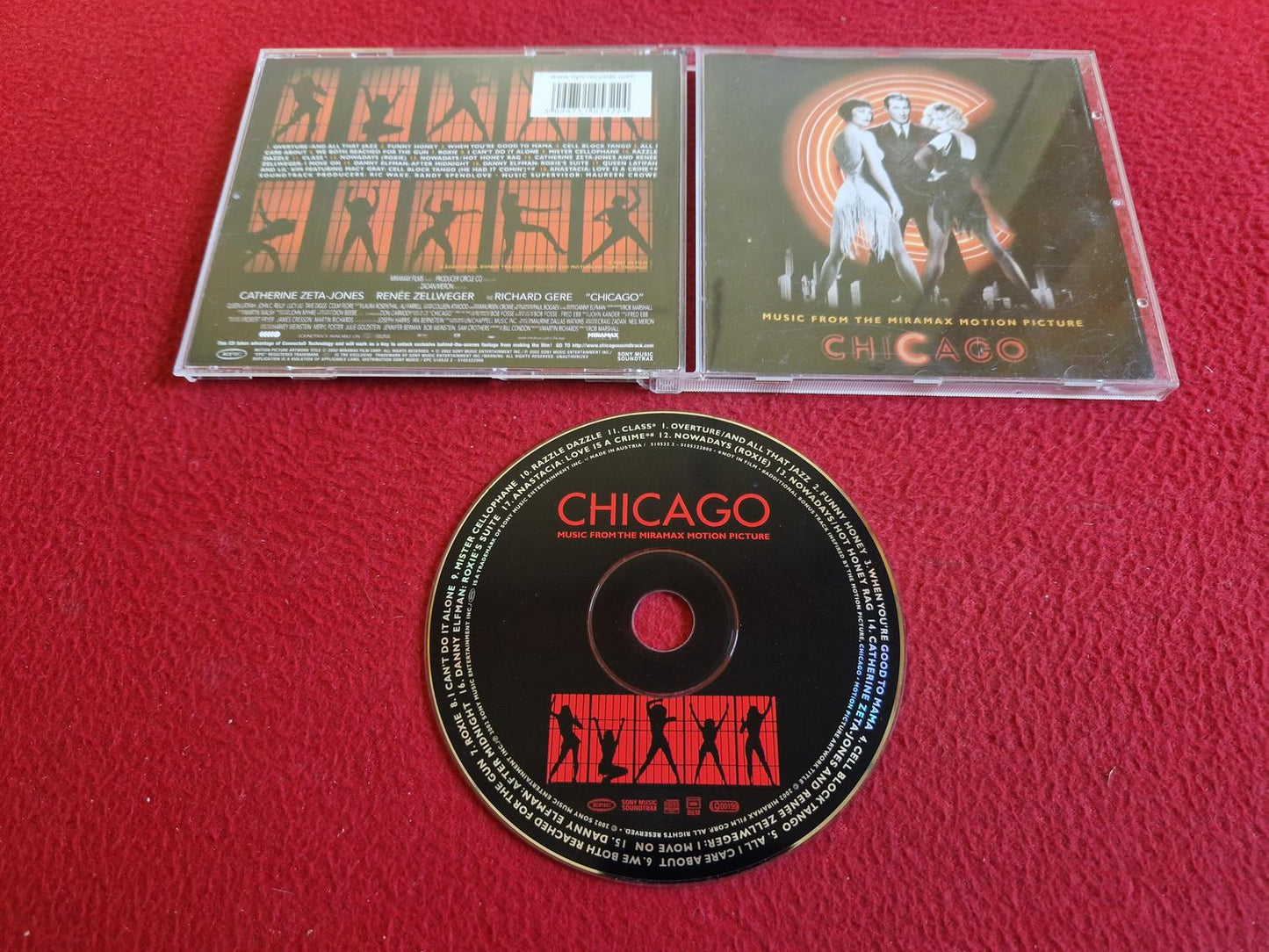CHICAGO MUSIC FROM THE MIRAMAX MOTION PICTURE CD