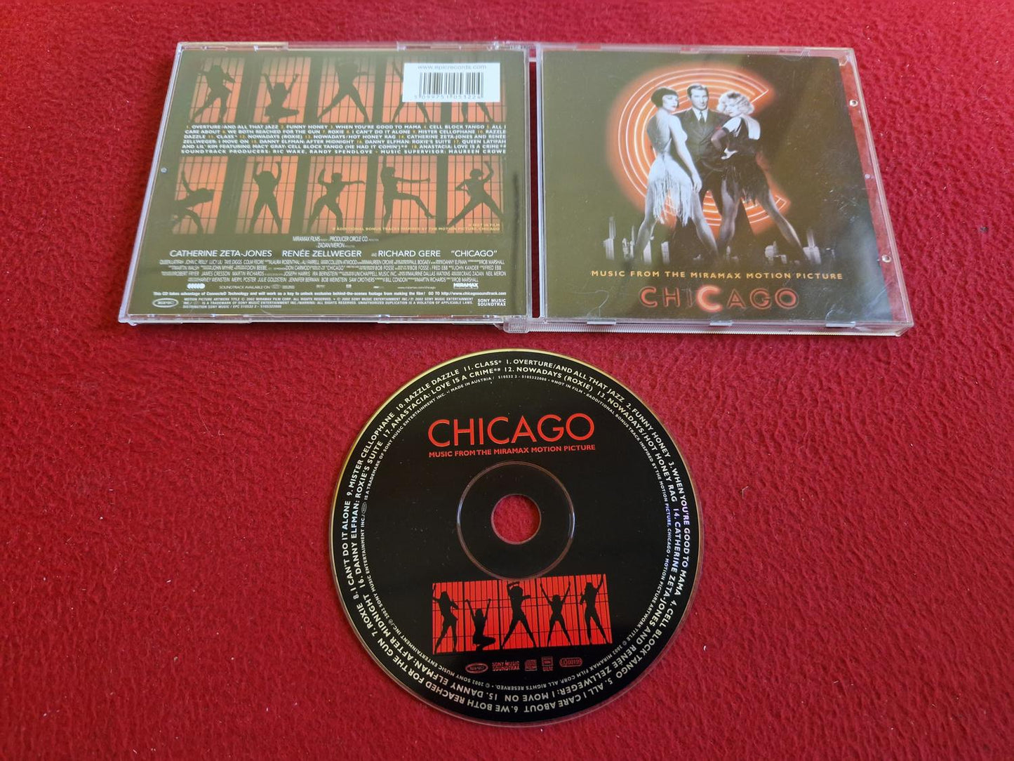 CHICAGO MUSIC FROM THE MIRAMAX MOTION PICTURE CD