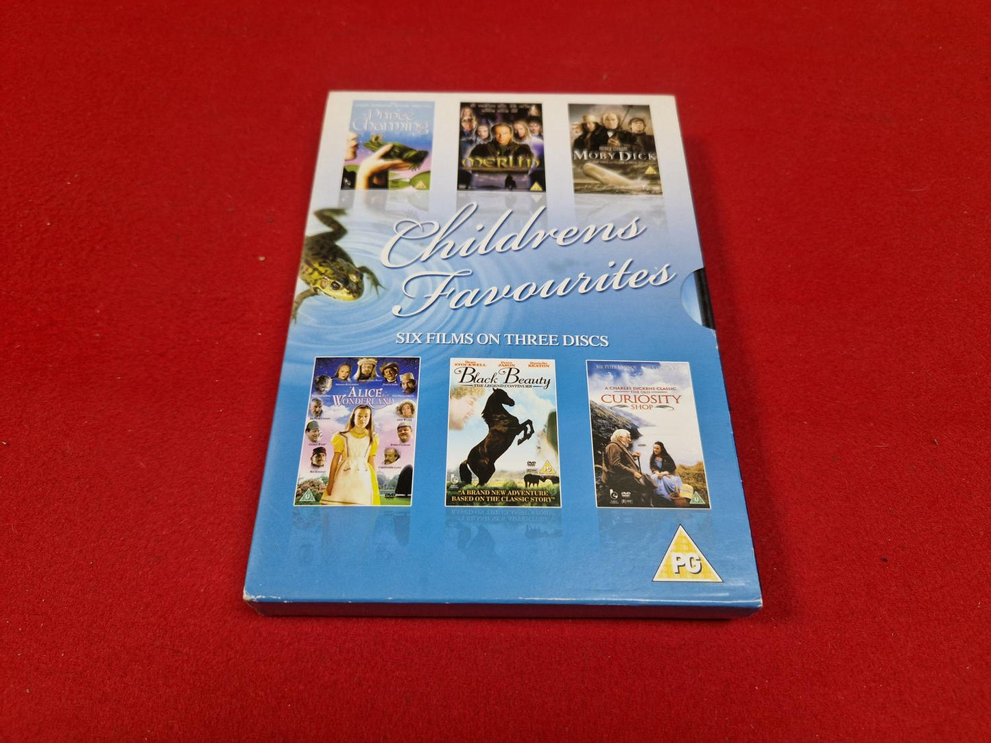 CHILDRENS FAVOURITES PRINCE CHARMING / MERLIN / MOBY DICK mfl till DVD