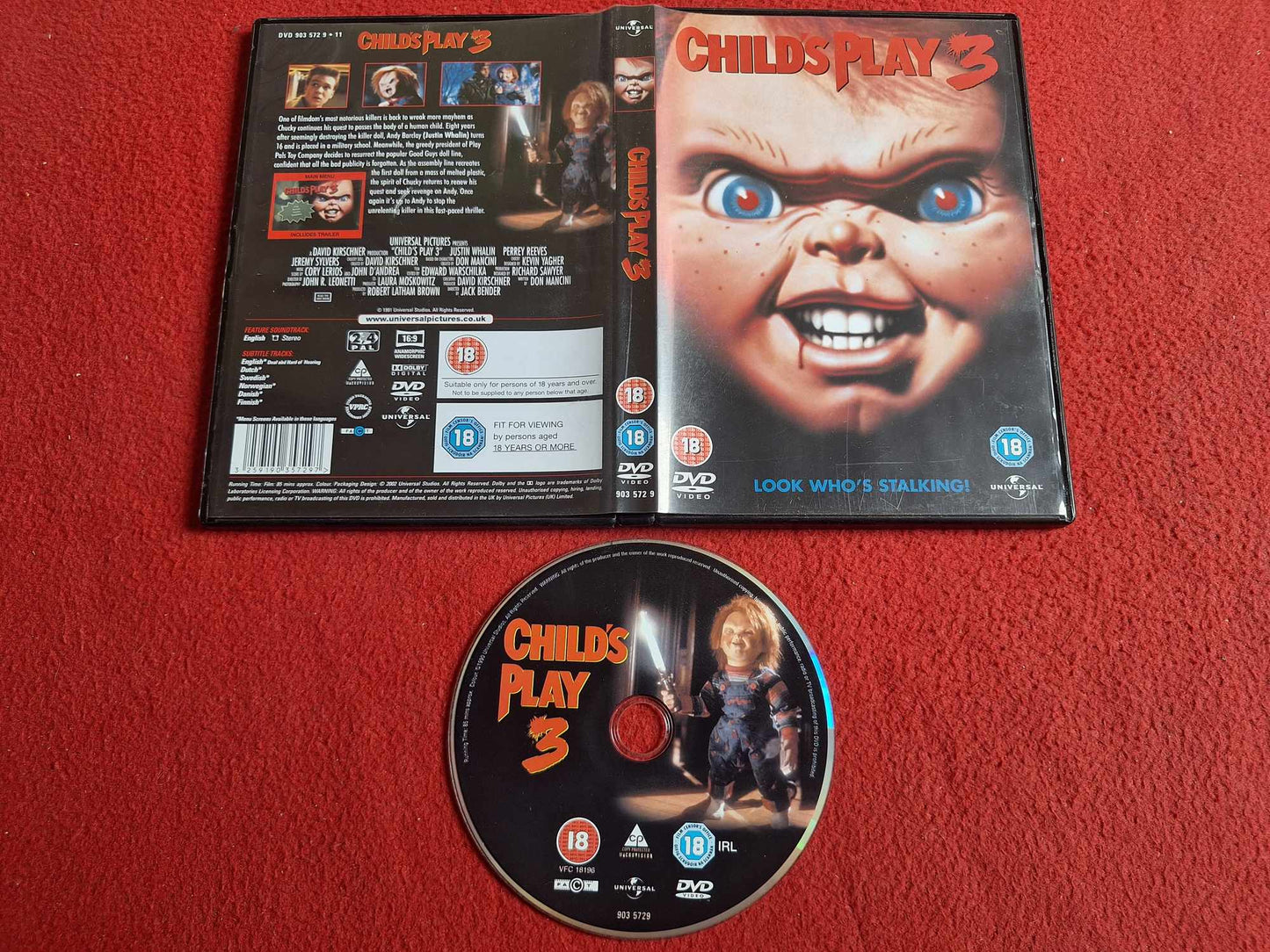 CHILD'S PLAY 3 DVD