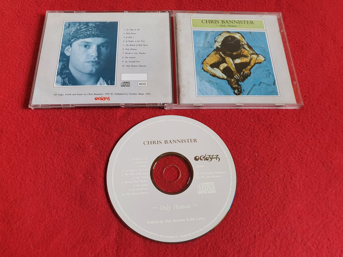 CHRIS BANNISTER ONLY HUMAN till CD