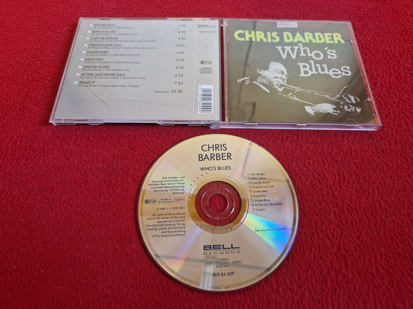 CHRIS BARBER WHO'S BLUES CD