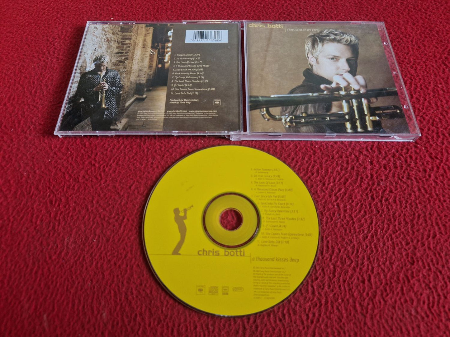 CHRIS BOTTI A THOUSAND KISSES DEEP CD
