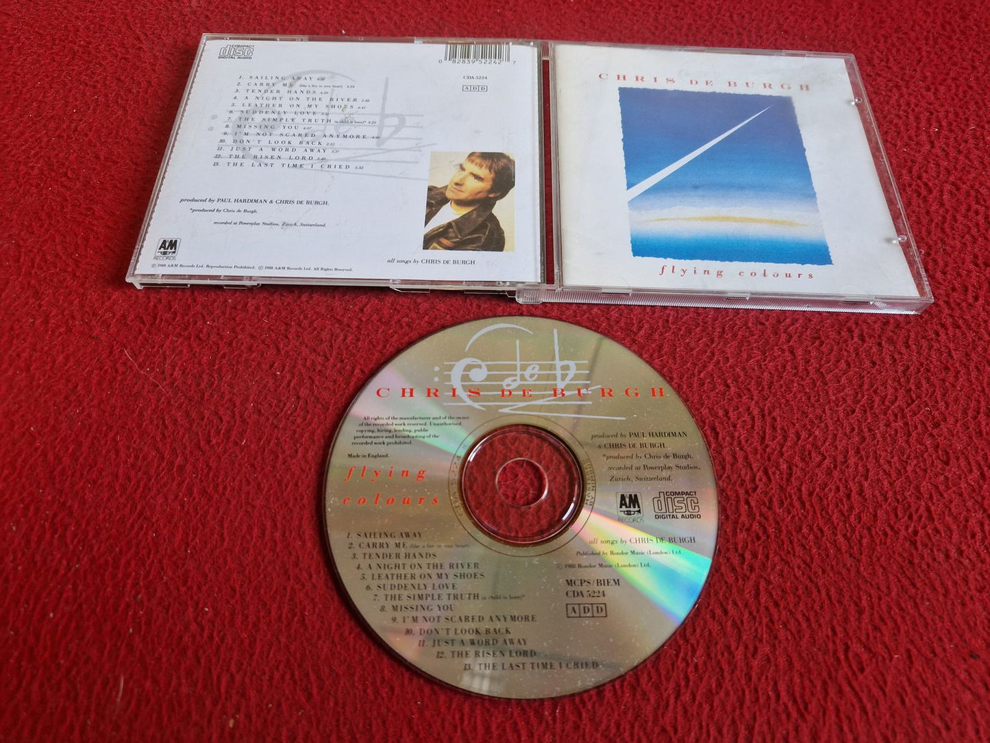 CHRIS DE BURGH FLYING COLOURS CD