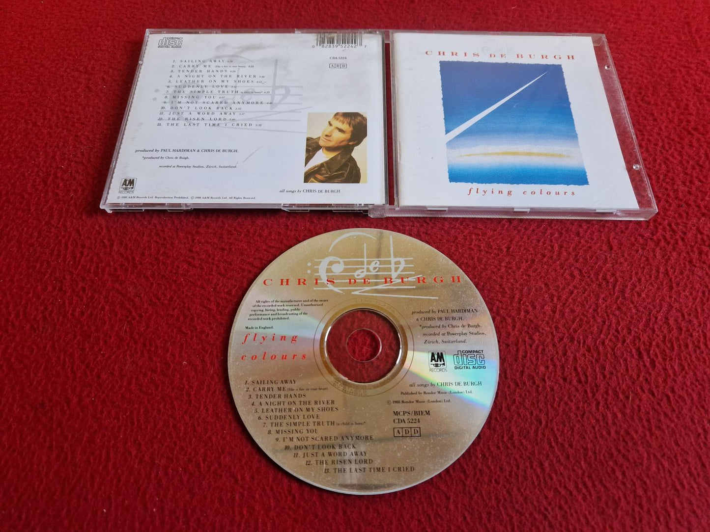CHRIS DE BURGH FLYING COLOURS CD