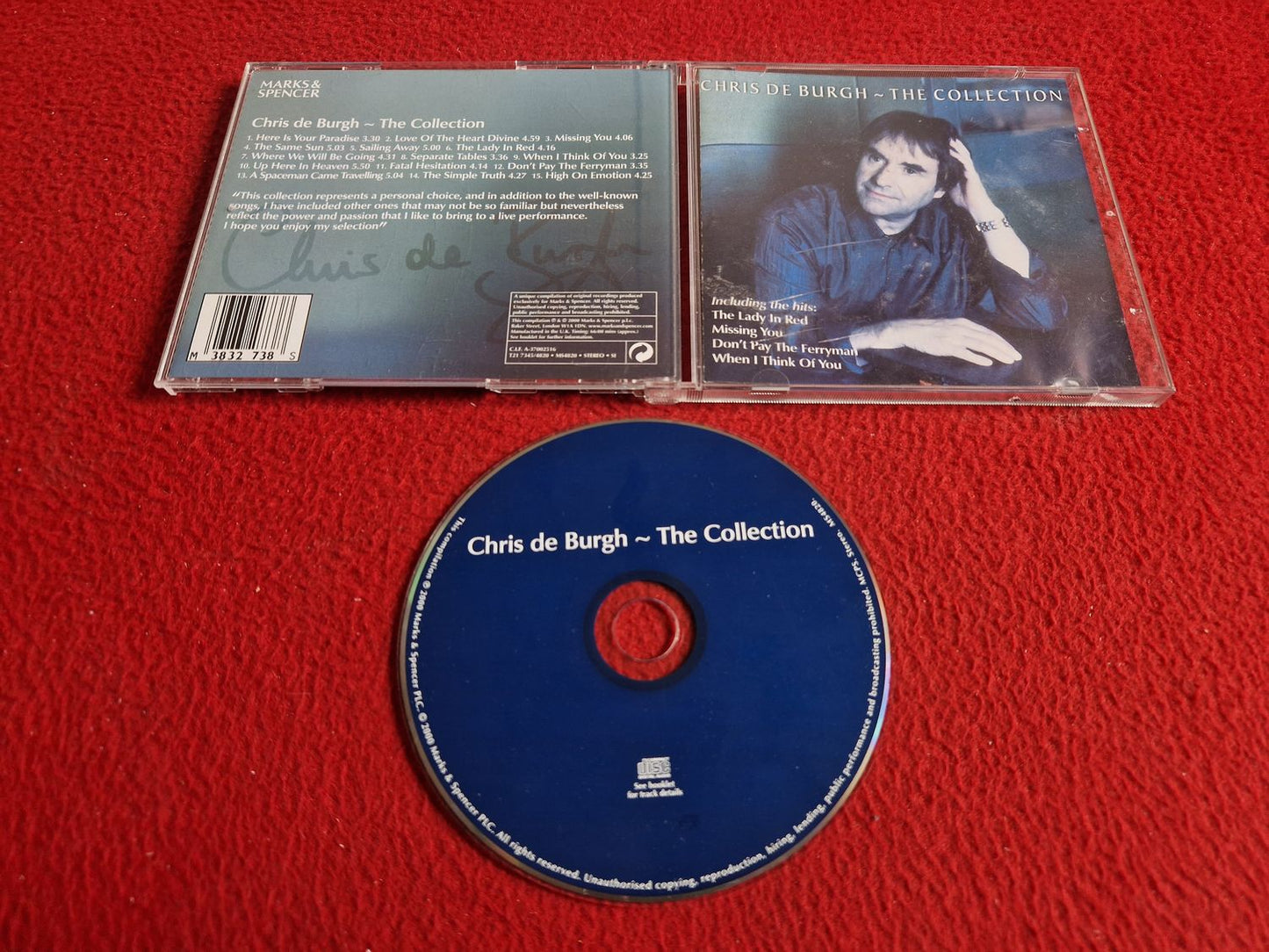 CHRIS DE BURGH THE COLLECTION CD
