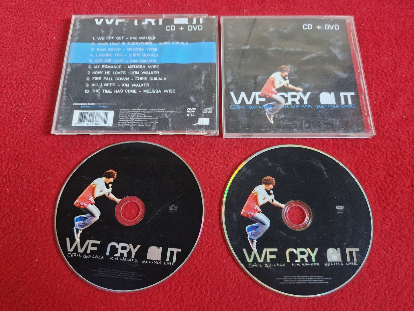 CHRIS QUILALA KIM WALKER MELISSA WISE WE CRY OUT CD