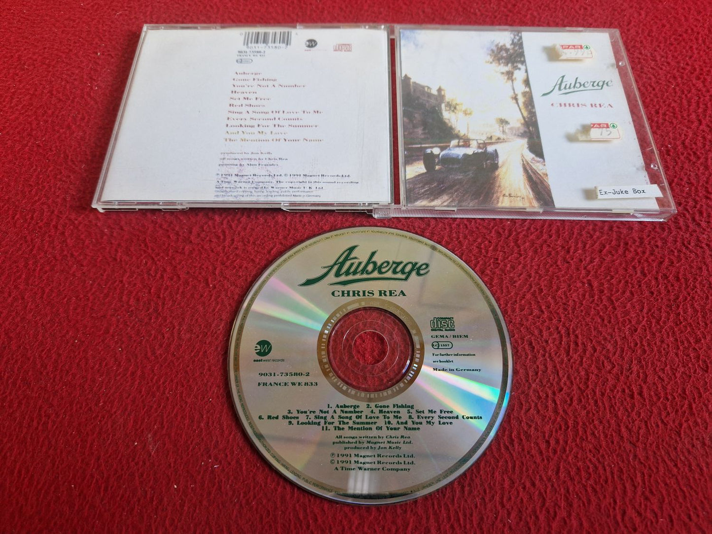 CHRIS REA AUBERGE CD