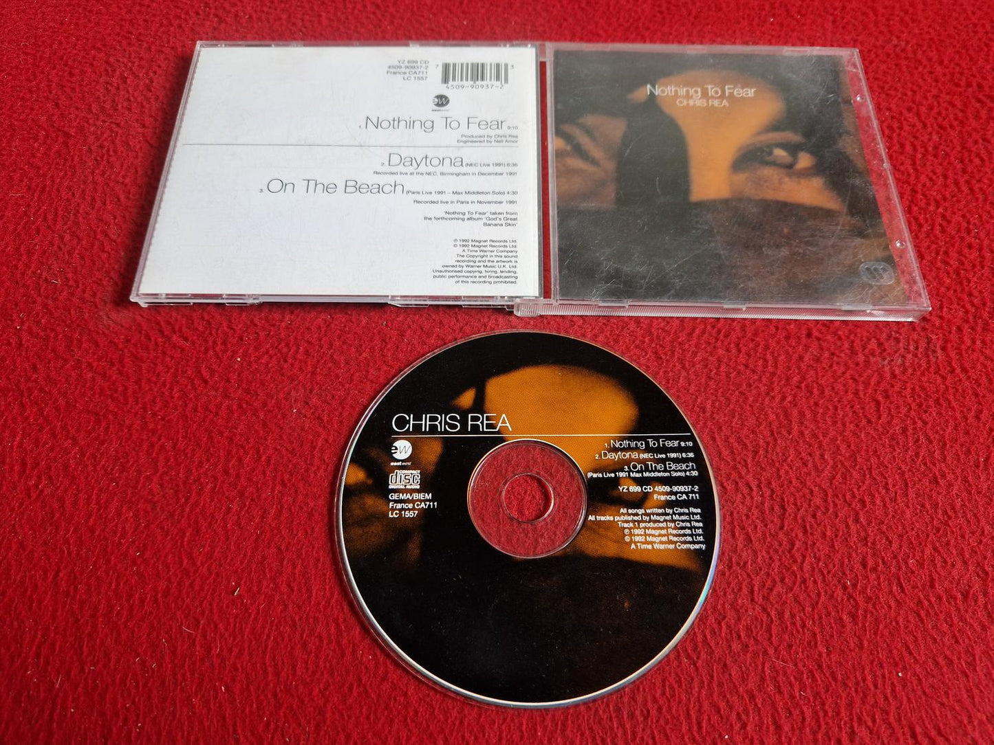 CHRIS REA NOTHING TO FEAR CD