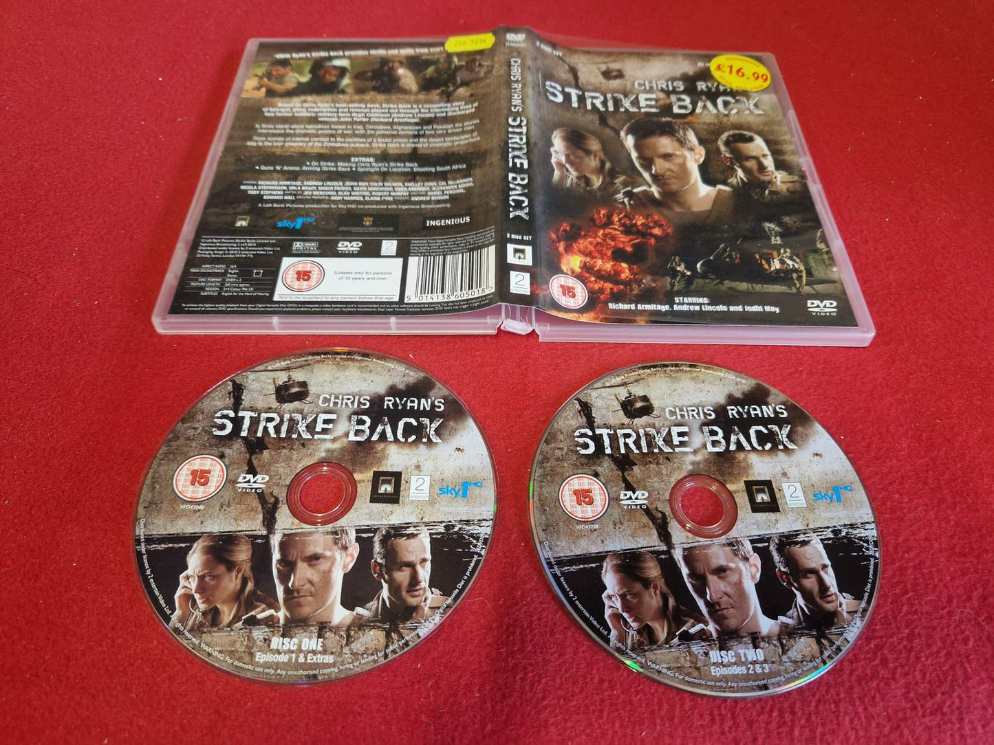 CHRIS RYAN'S STRIKE BACK till DVD
