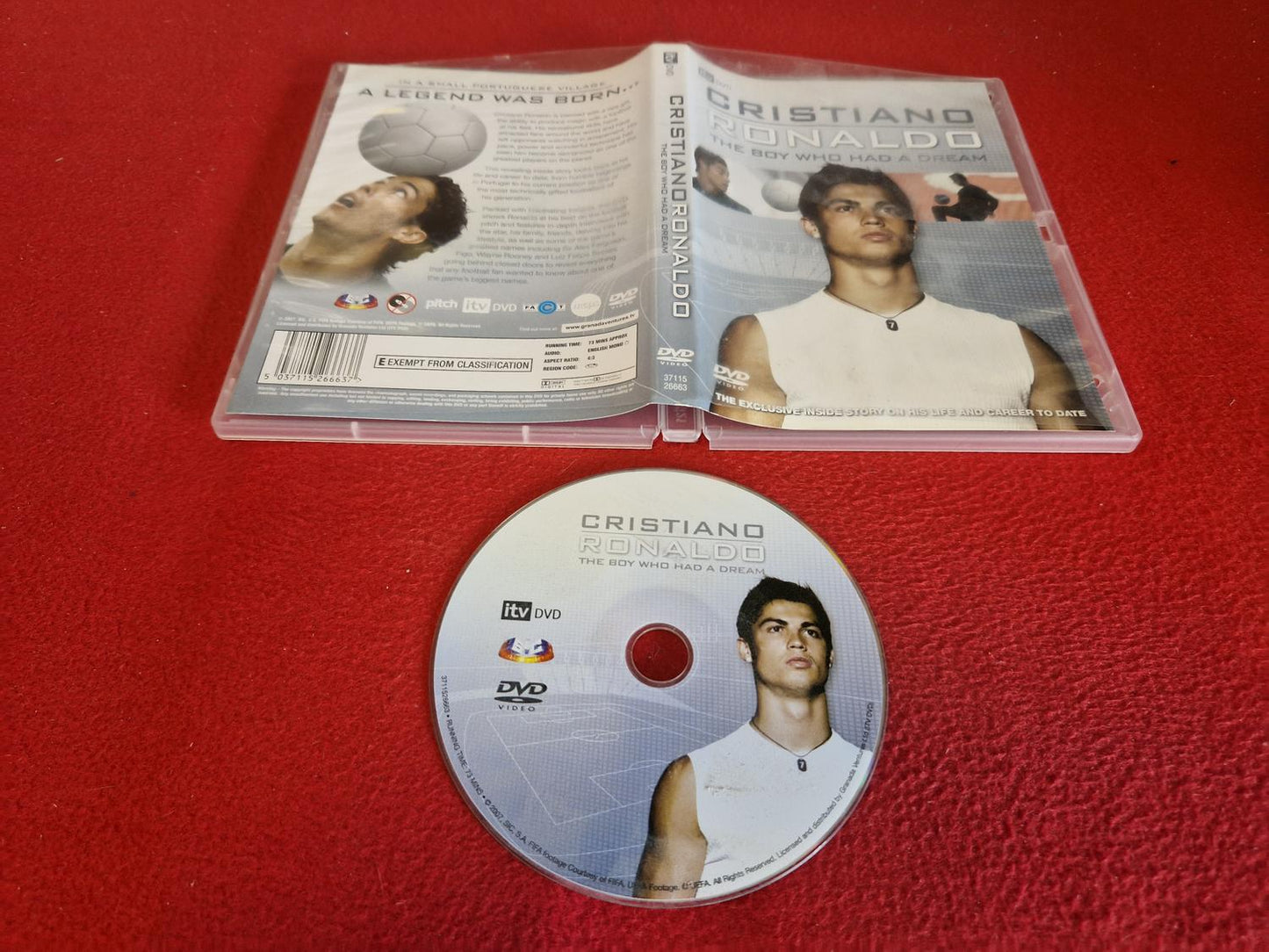 CHRISTIANO RONALDO THE BOY WHO HAD A DREAM till DVD