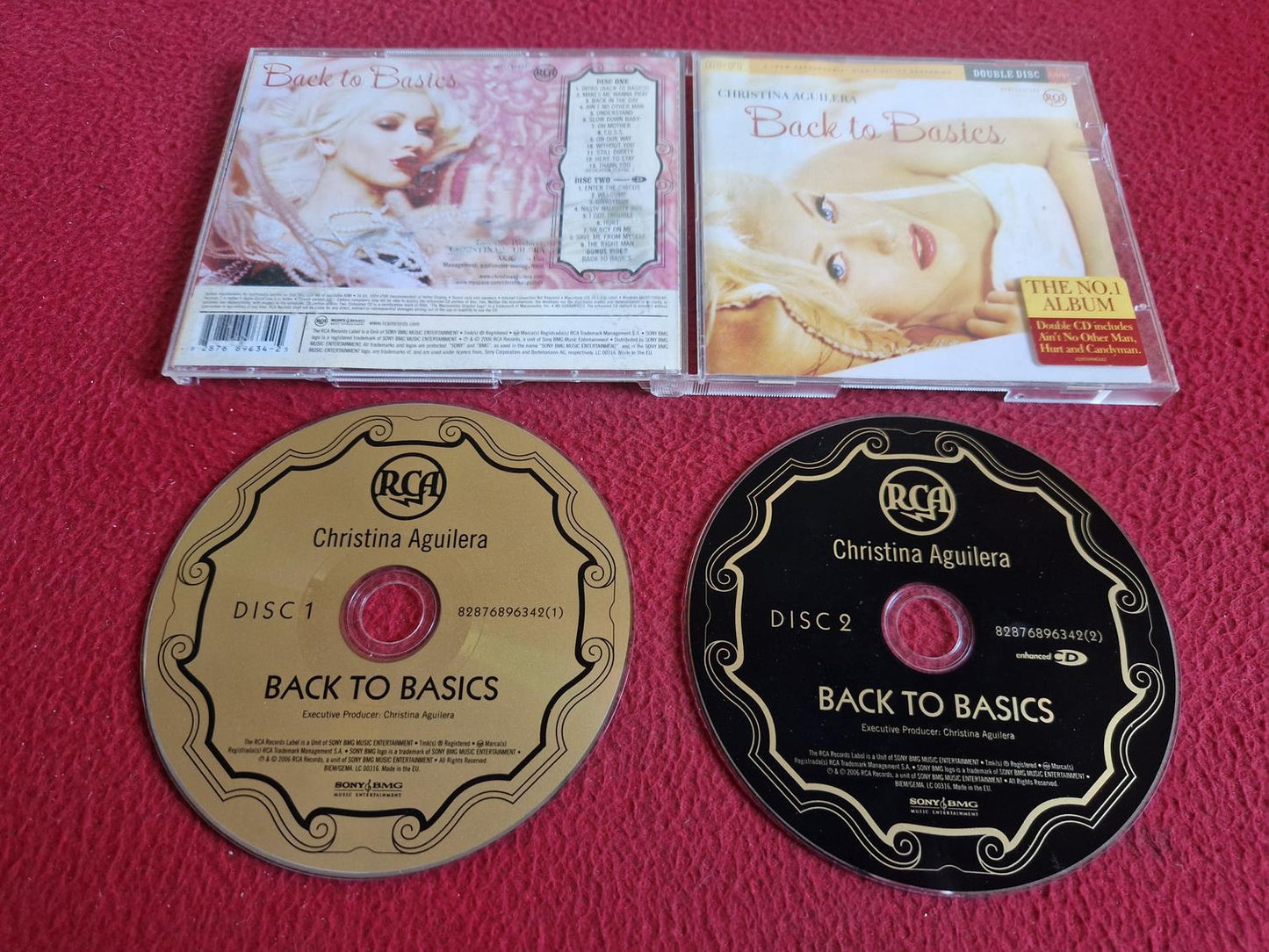 CHRISTINA AGUILERA BACK TO BASICS CD
