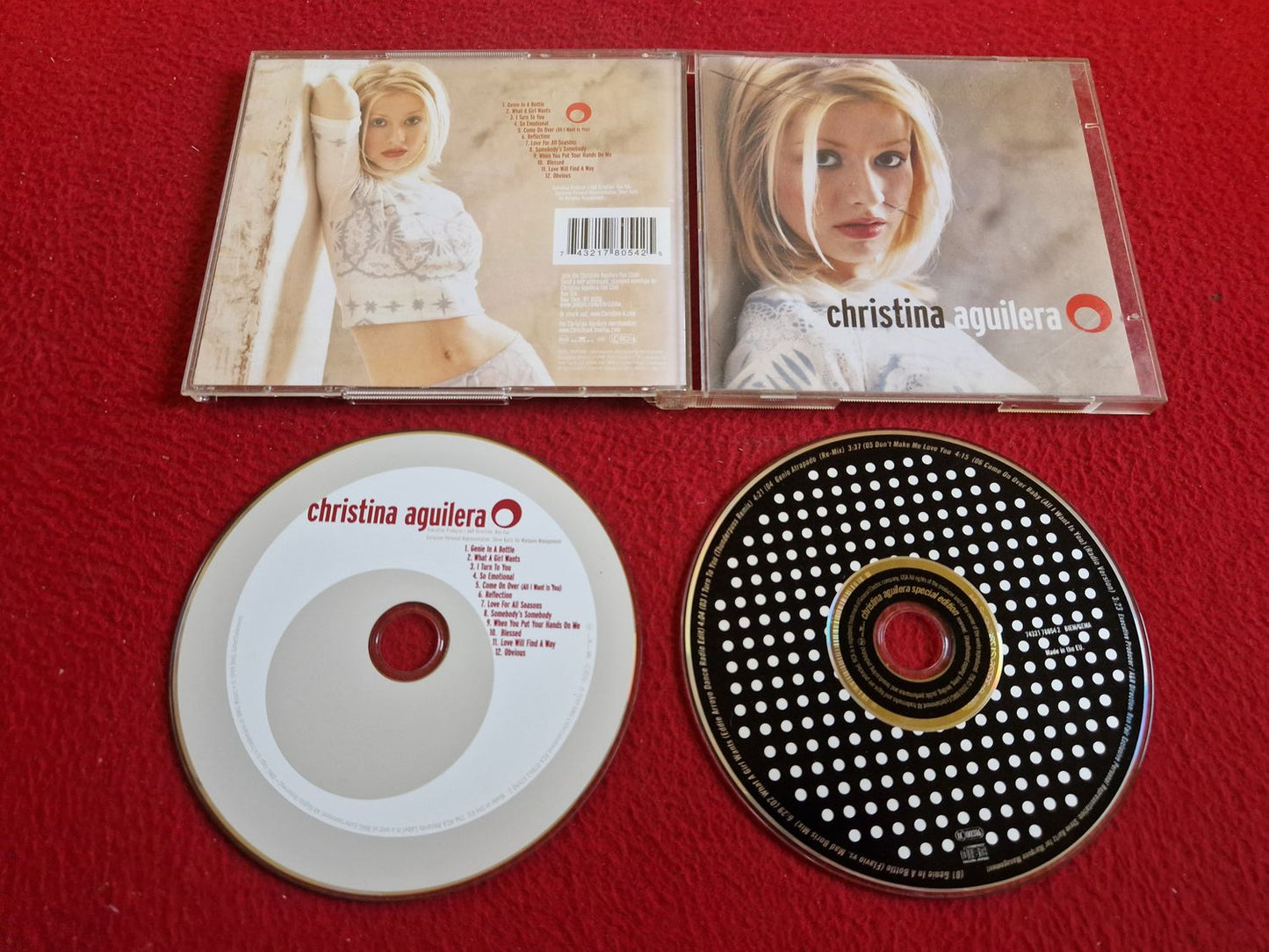CHRISTINA AGUILERA - CHRISTINA AGUILERA CD