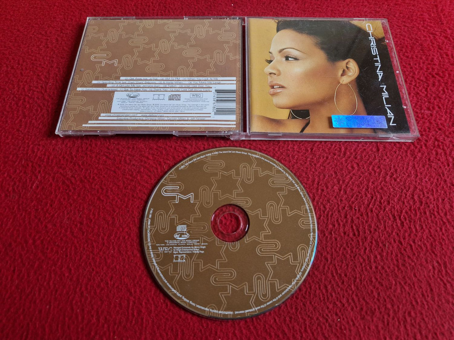CHRISTINA MILIAN - CHRISTINA MILIAN SPECIAL EDITION CD