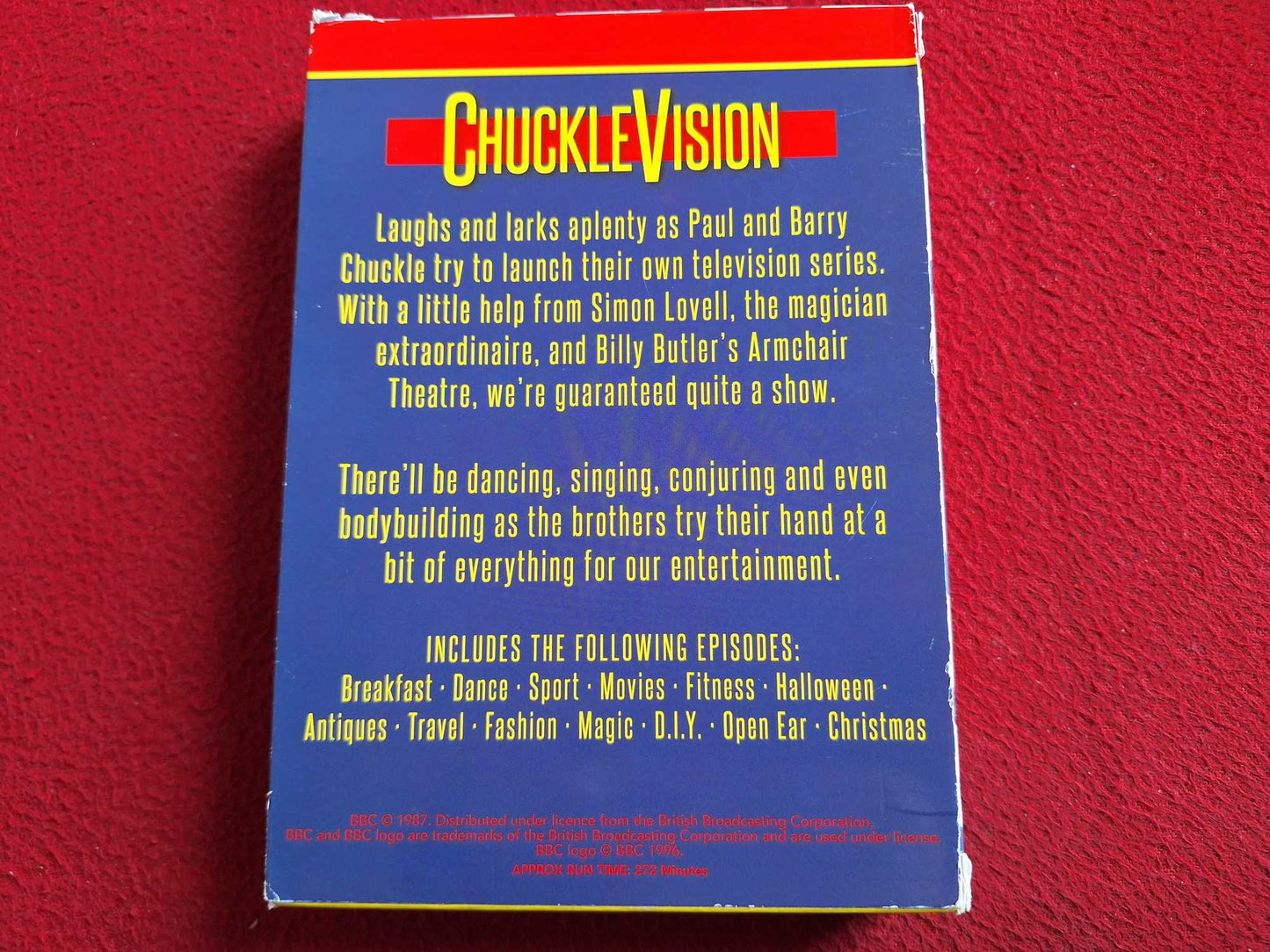 CHUCKLEVISION SERIES 1 BOX DVD