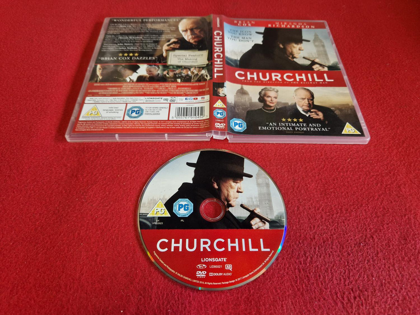 CHURCHILL till DVD
