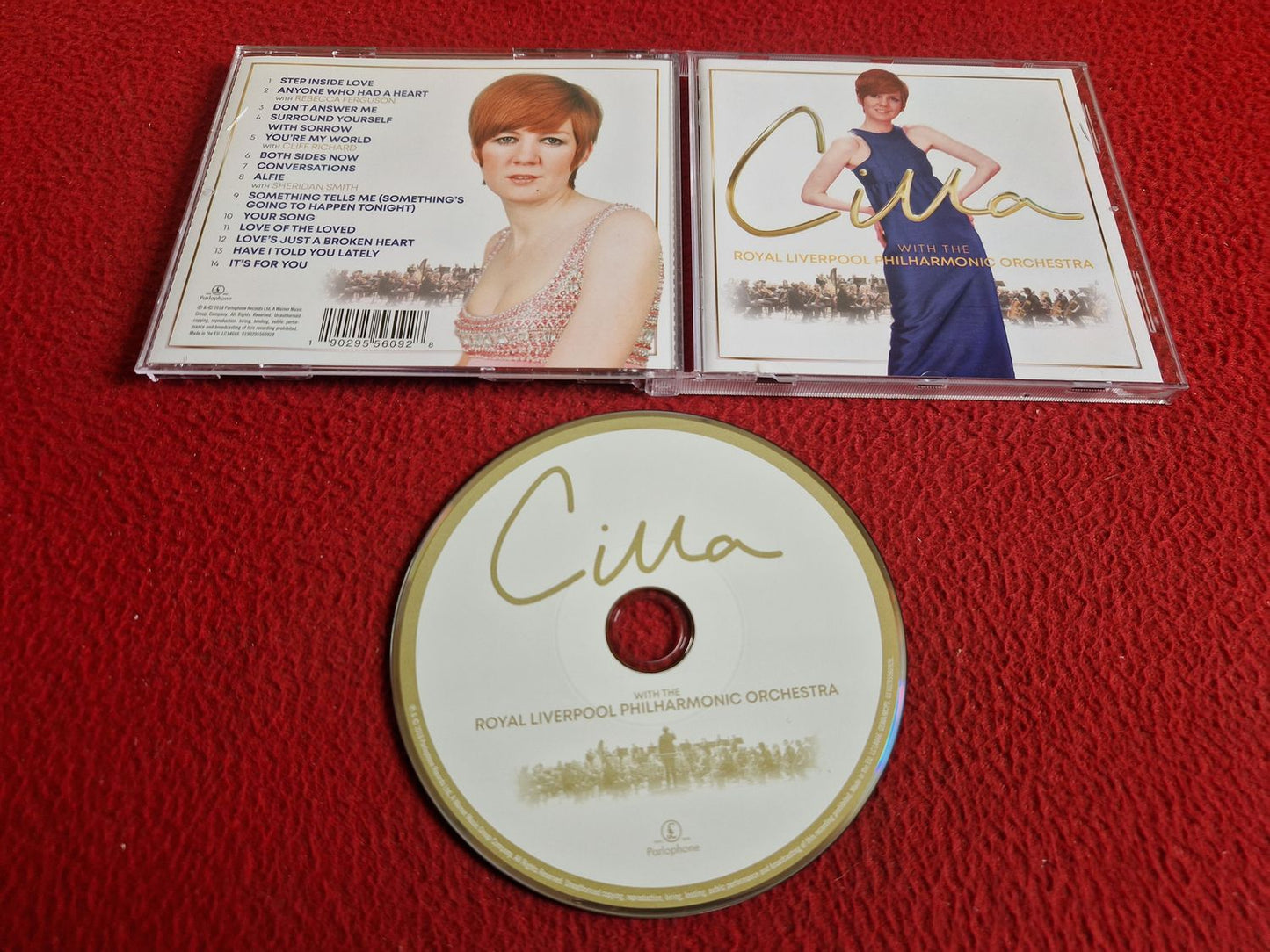 CILLA WITH THE ROYAL LIVERPOOL PHILHARMONIC ORCHESTRA CD