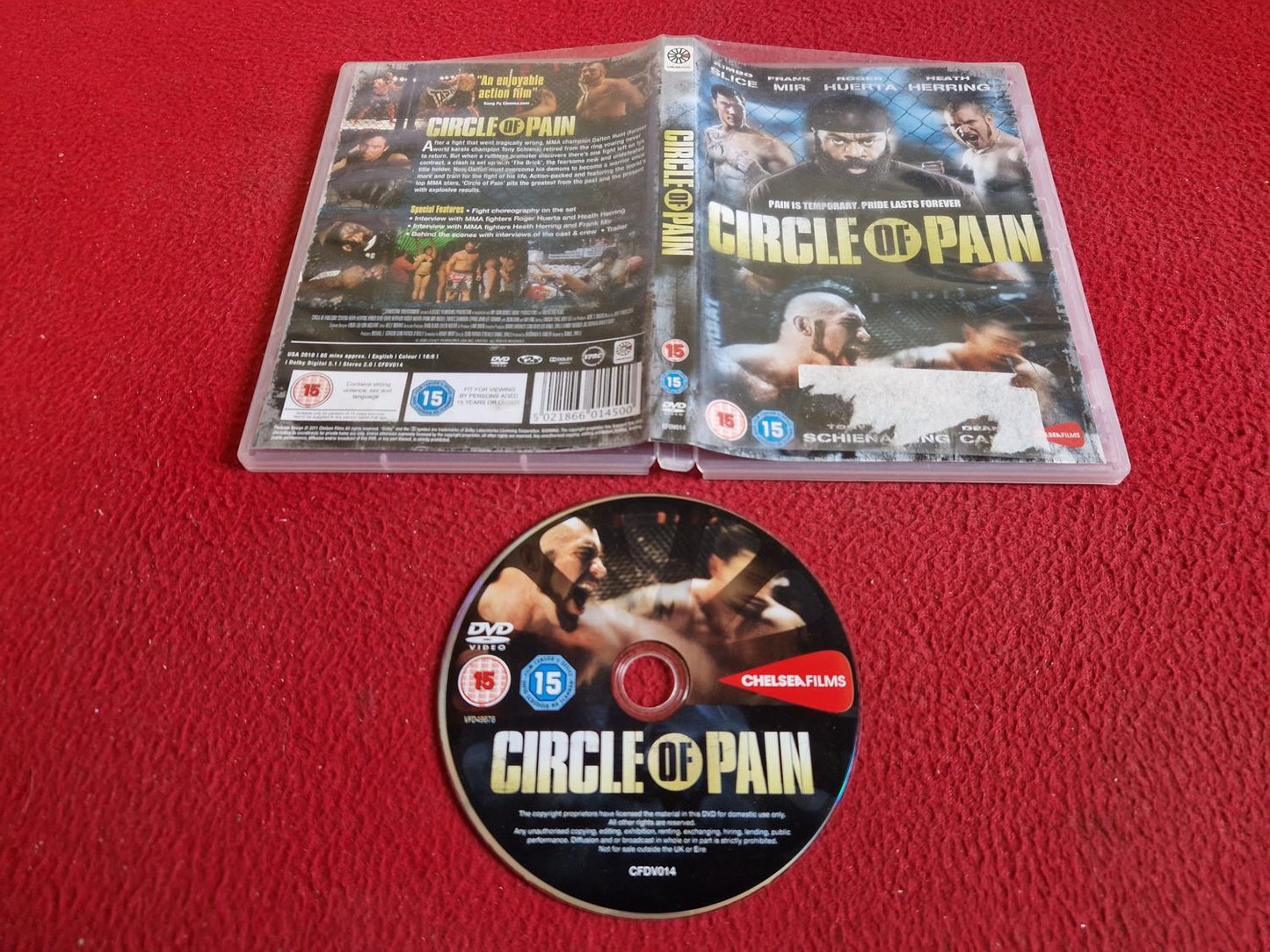 CIRCLE OF PAIN DVD