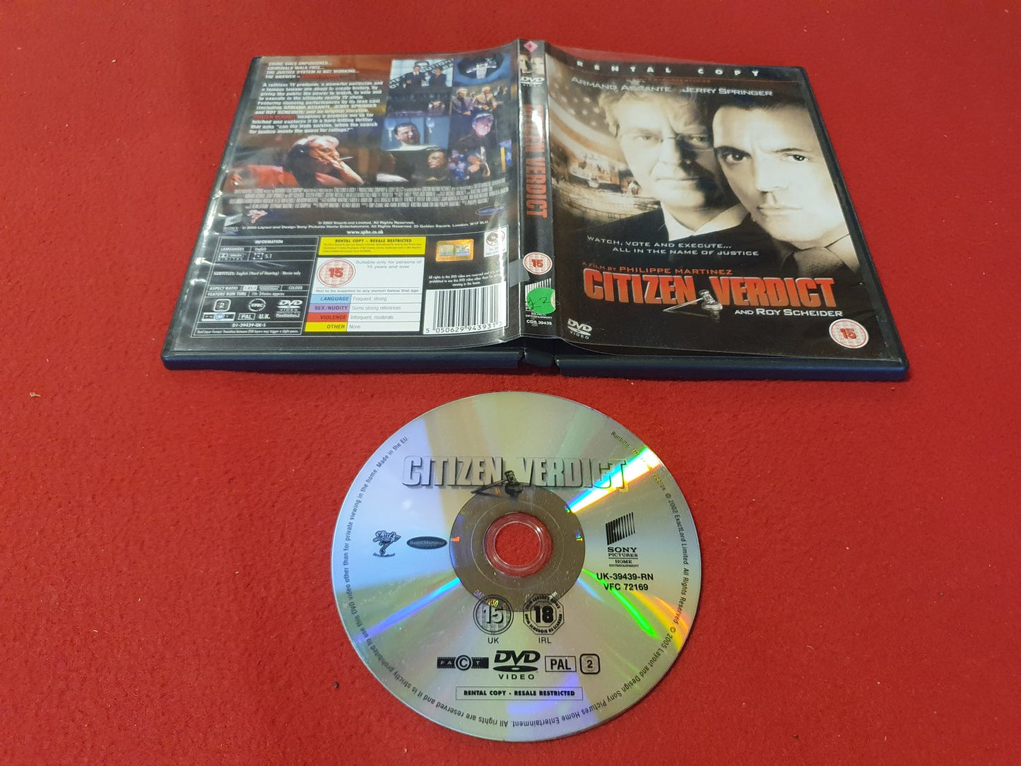 CITIZEN VERDICT till DVD