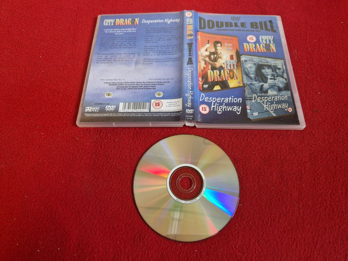 CITY DRAGON / DESPERATION HIGHWAY DVD
