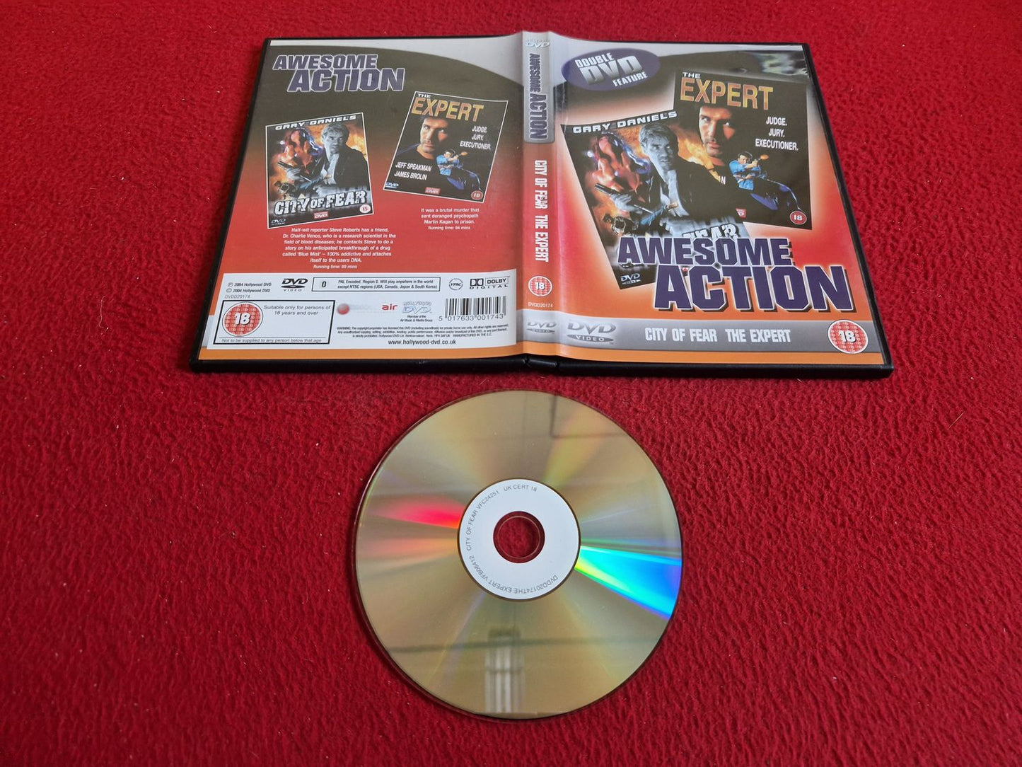 CITY OF FEAR / THE EXPERT DVD